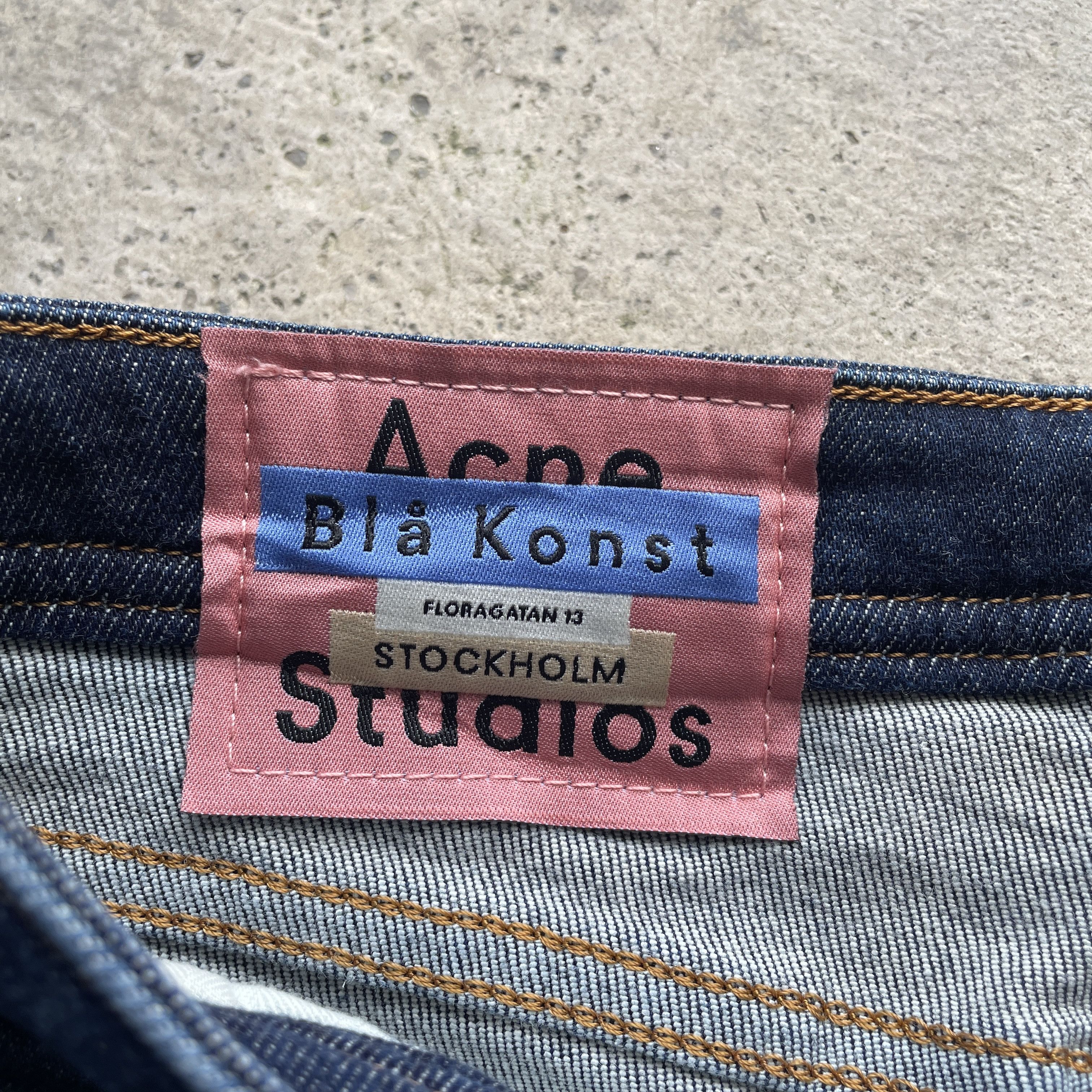 Acne Studios W25 ACNE STUDIOS SKINNY JEANS WOMEN DENIM PANTS Size 25" / US 0 / IT 36 - 6 Thumbnail