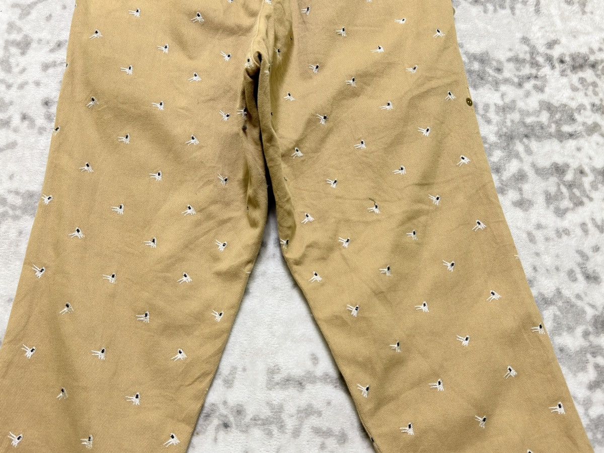 Issey Miyake Vintage Mercibeaucoup Embroidered Drop Crotch Pants Size US 27 - 12 Thumbnail