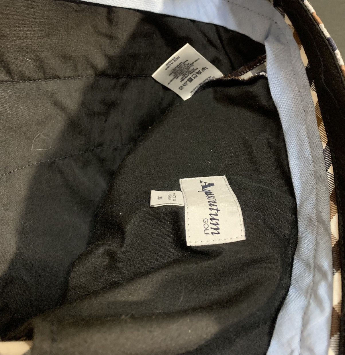Aquascutum Aquascutum Golf Full Checked Pants Men Size 36 Size US 36 / EU 52 - 9 Thumbnail