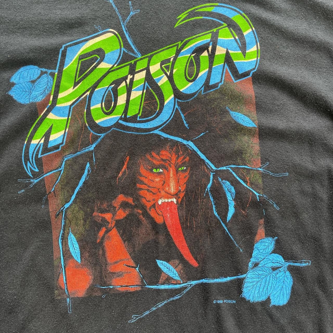 Vintage Vintage 80s Poison Open Up and Say Ahh Concert Tour Tee Size US XL / EU 56 / 4 - 2 Thumbnail