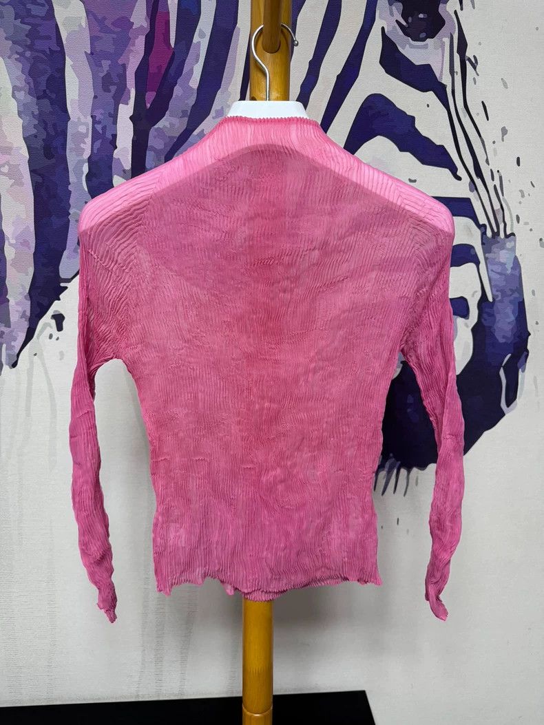 Issey Miyake Issey Miyake size:2 Pink high-neck top Size S / US 4 / IT 40 - 2 Thumbnail