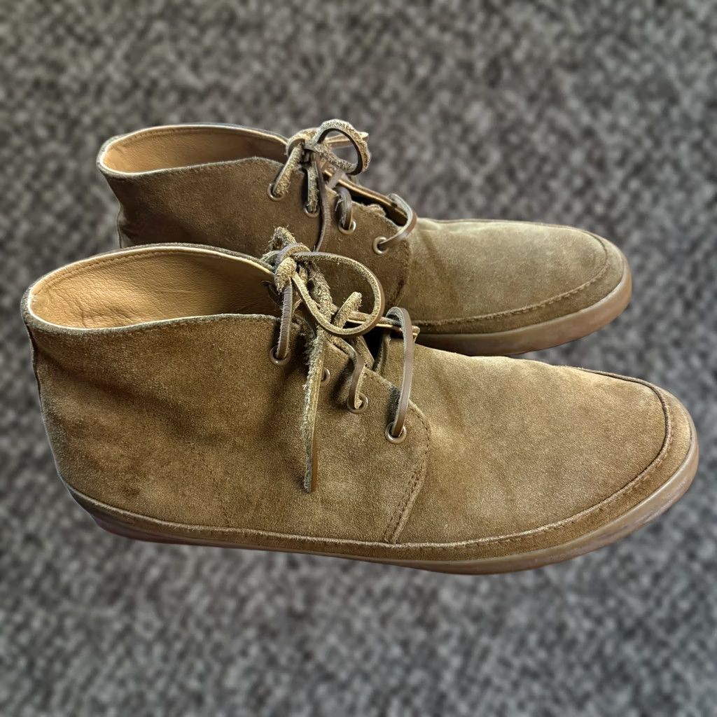 Polo Ralph Lauren Polo Ralph Lauren Erwin Chukka Shoes 13 D Lace Up Suede Men's Size US L / EU 52-54 / 3 - 1 Thumbnail