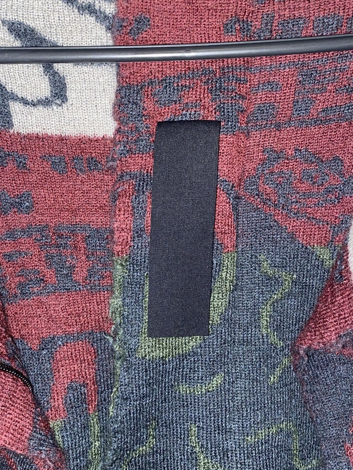 Designer × Rundholz RUNDHOLZ BLACK LABEL Multicolour Wool Knitted Cardigan Size M / US 6-8 / IT 42-44 - 3 Thumbnail