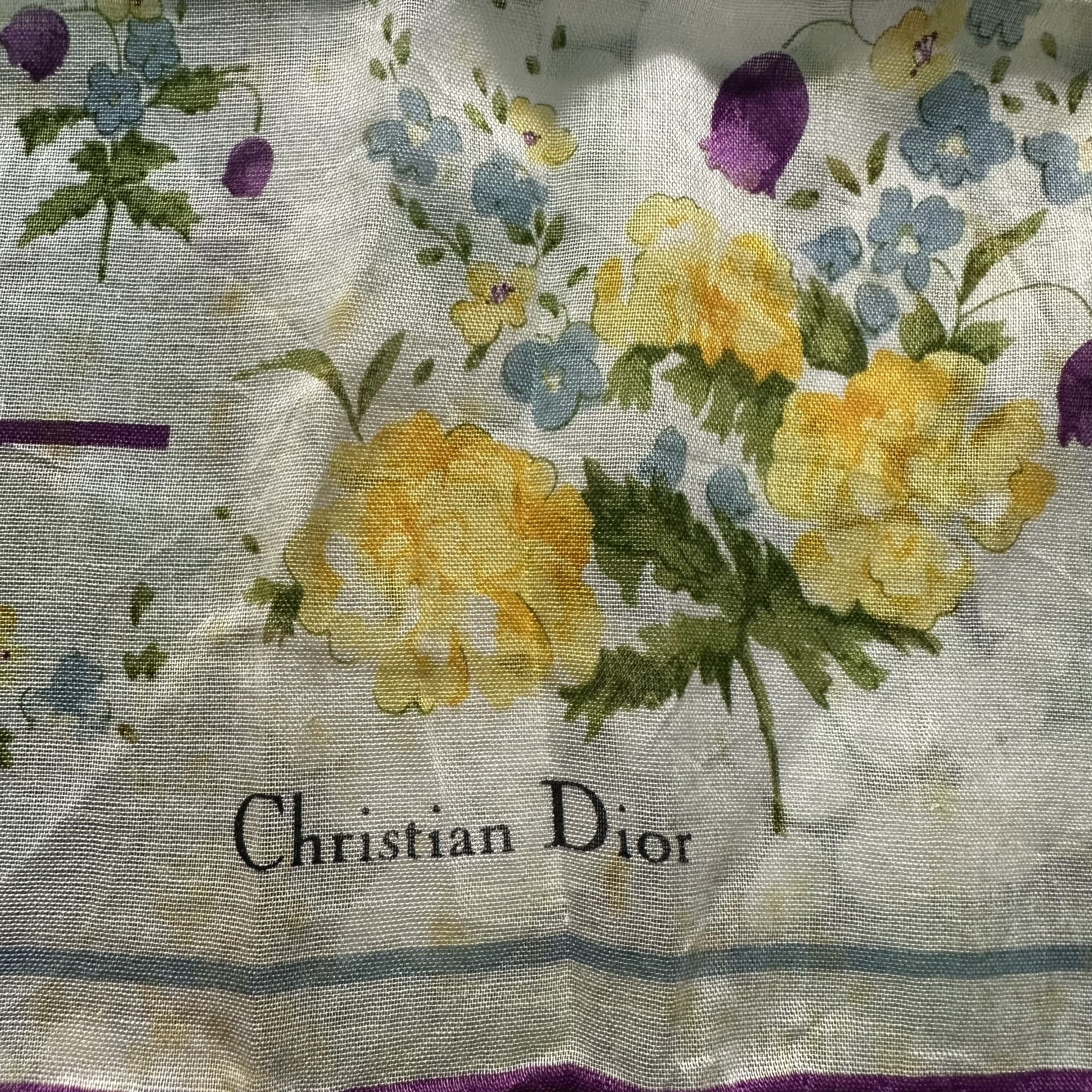 Christian Dior Monsieur × Vintage 🔥RARE🔥Christian Dior Neckerchief Handkerchief Size ONE SIZE - 3 Thumbnail