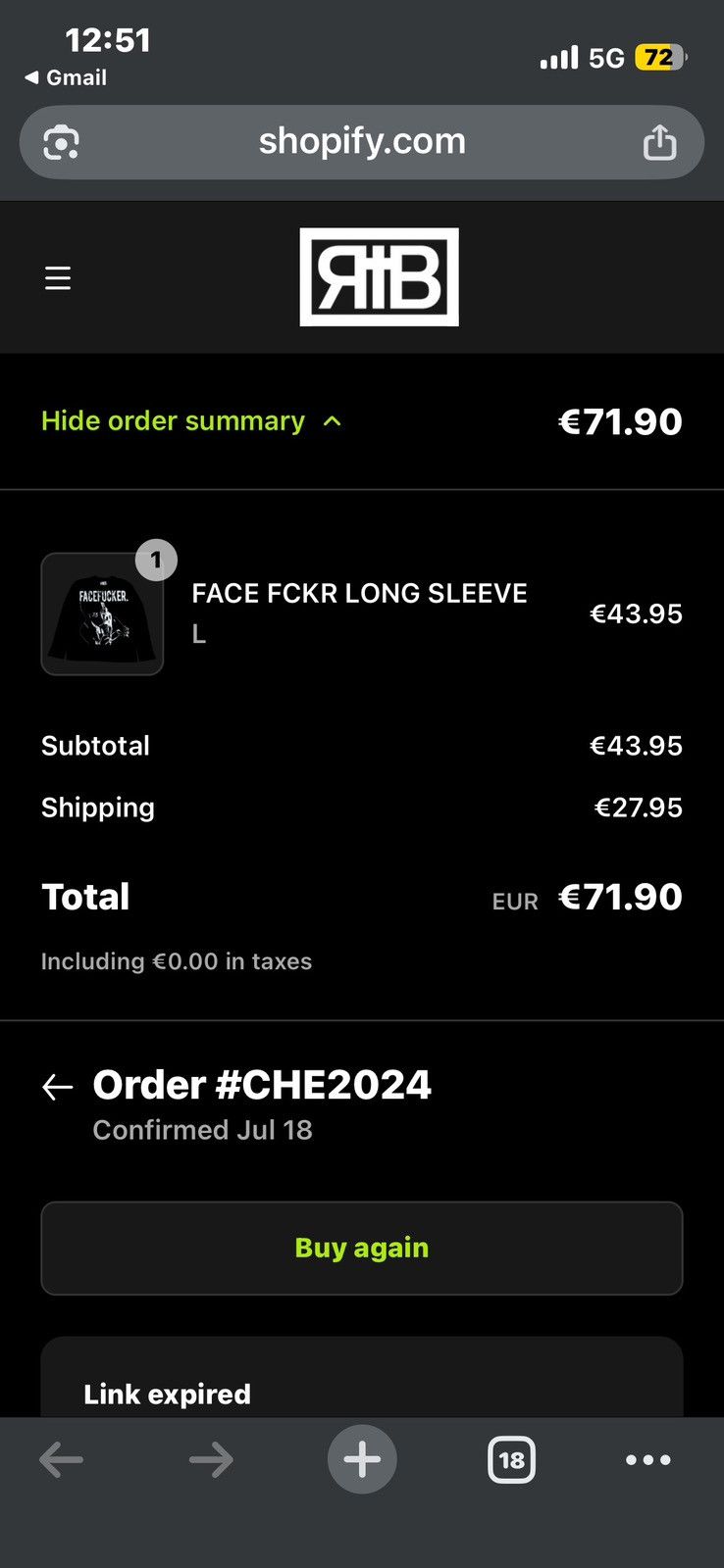 Other Che — RIB long sleeve Size US L / EU 52-54 / 3 - 7 Thumbnail