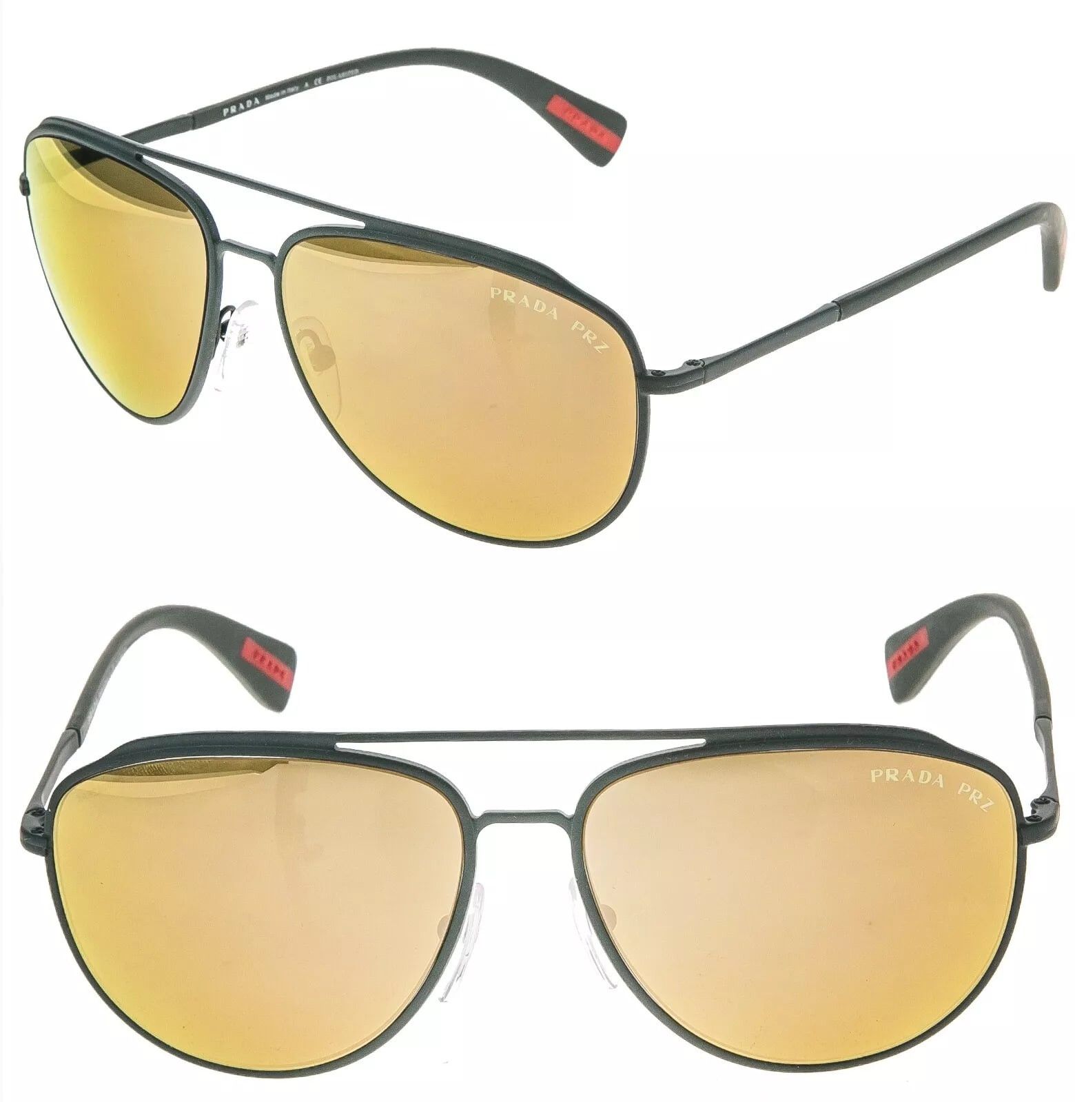 Prada PRADA Linea Rossa Sport PS55RS Military Sunglass SPS 55R Size ONE SIZE - 1 Thumbnail