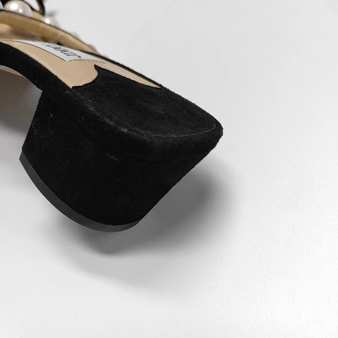Jimmy Choo JIMMY CHOO pearl block heel sandal EU 35 Size US 4 / IT 34 - 8 Thumbnail