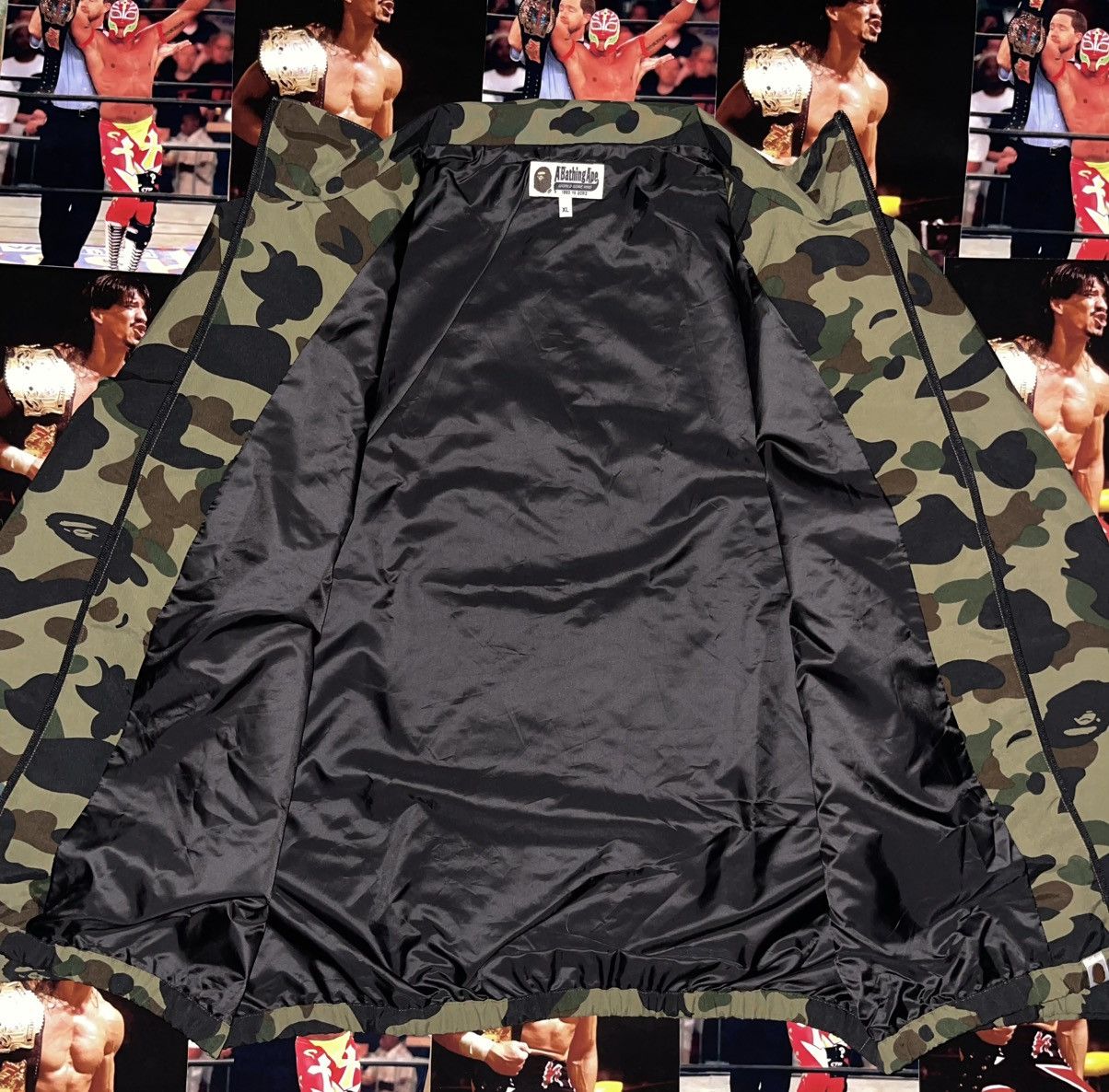 Bape Bape 1st Camo Track Jacket (XL) Size US XL / EU 56 / 4 - 11 Thumbnail