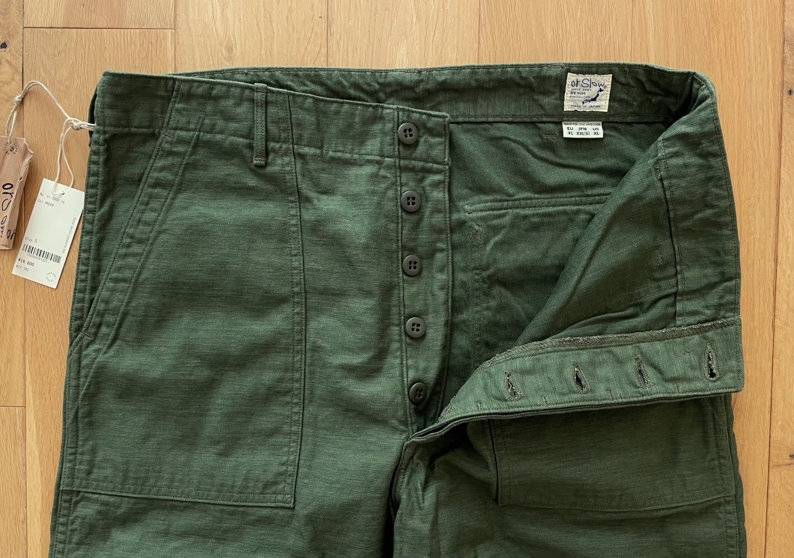 Orslow orSlow Regular Fit US Army Fatigue Pants Size 5 Size US 38 / EU 54 - 4 Thumbnail