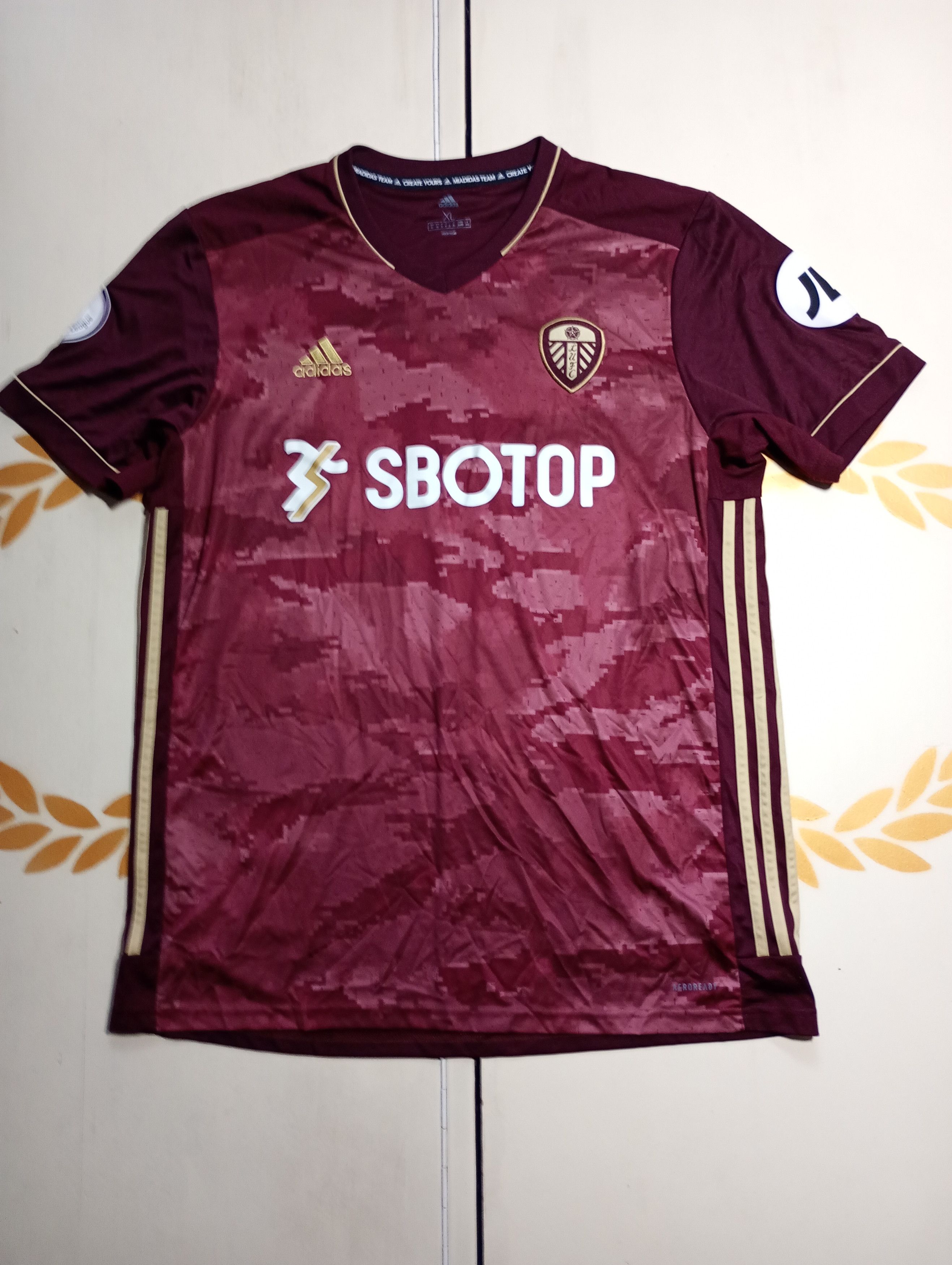 Adidas Adidas Leeds United Third Jersey 2020-2021 Size US XL / EU 56 / 4 - 2 Thumbnail