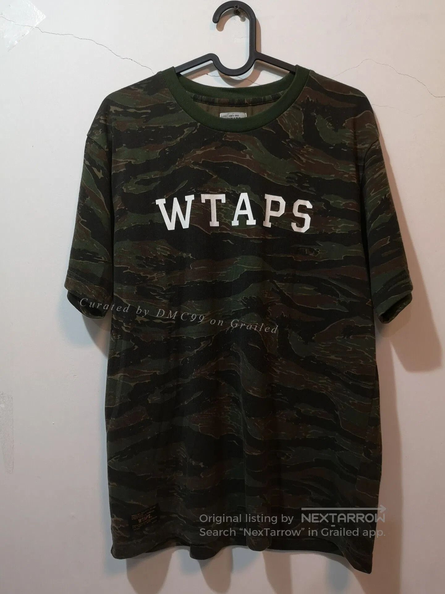 Wtaps WTAPS Vintage Camo Short Sleeve Tee. Size US S / EU 44-46 / 1 - 1 Thumbnail