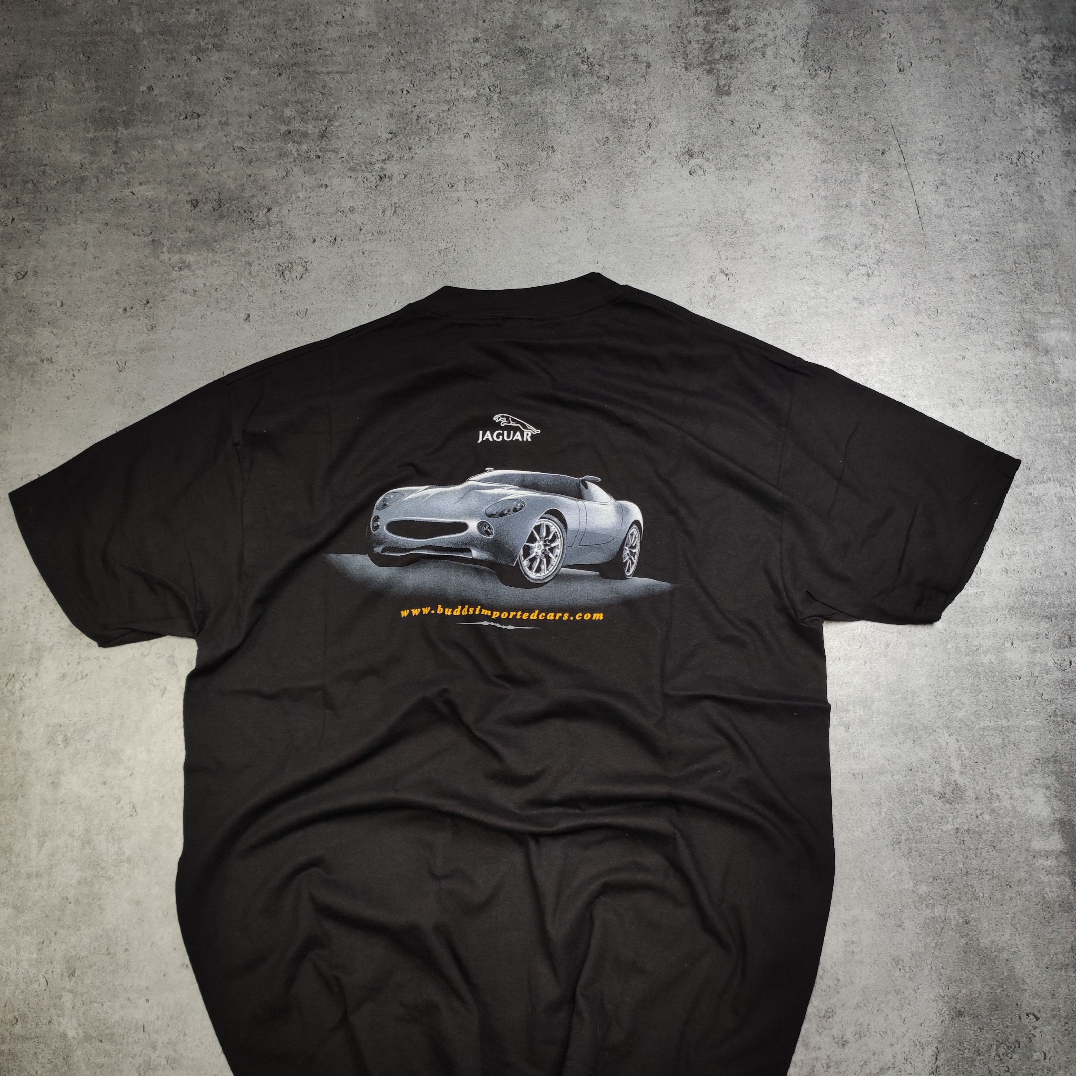 Vintage Vintage RARE Og 90s Jaguar Racing Motorsport Promo Tee Size US XL / EU 56 / 4 - 3 Thumbnail