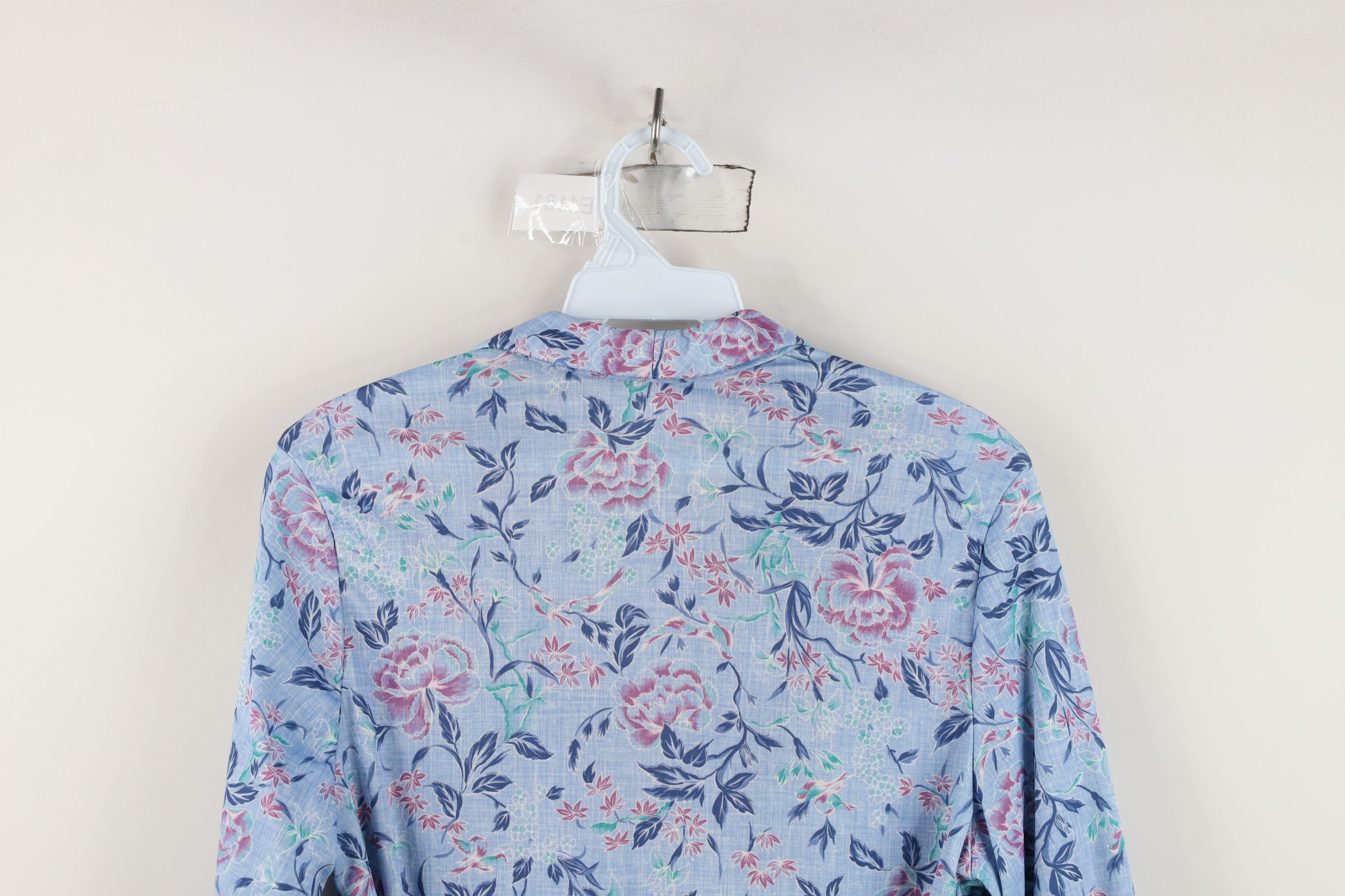 Vintage Vintage 70s Streetwear Flower Knit Button Shirt Polyester Size M / US 6-8 / IT 42-44 - 12 Thumbnail