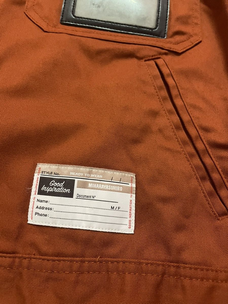 GU × Maison MIHARA YASUHIRO Miharayasuhiro x GU Chef Jacket in Orange Size US M / EU 48-50 / 2 - 10 Thumbnail