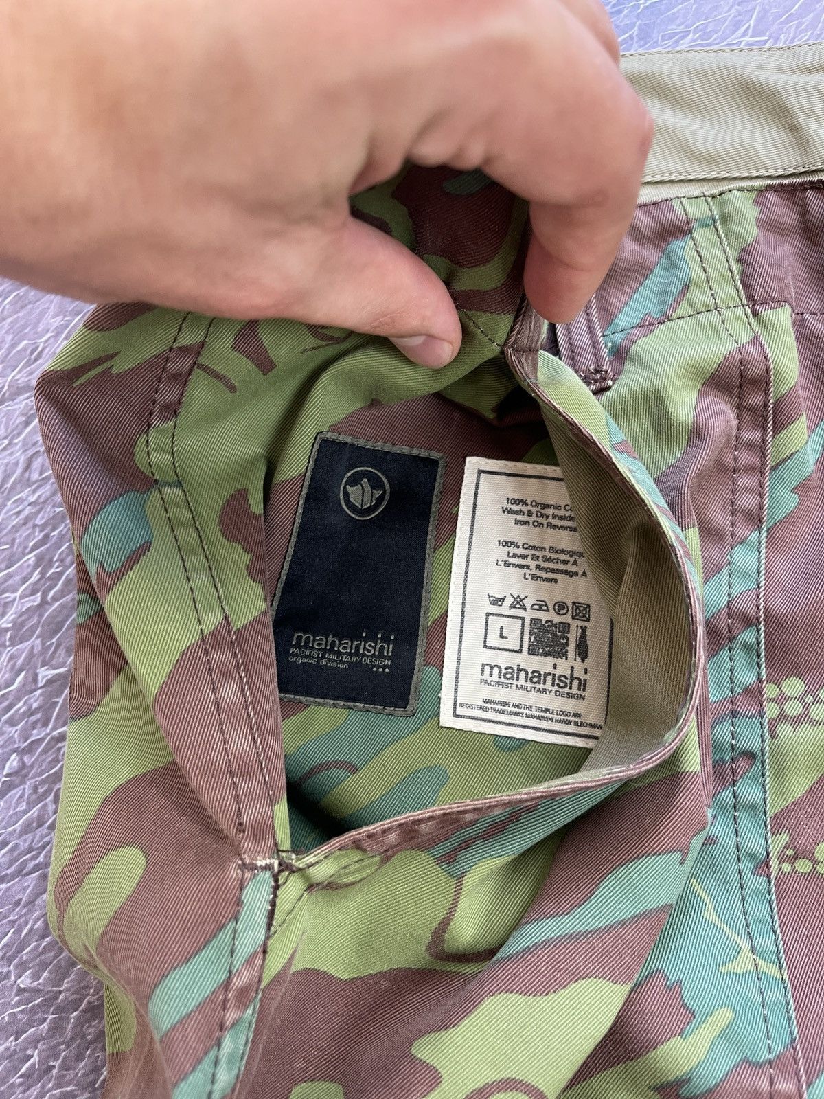 Japanese Brand × Maharishi Maharishi reversible camouflage/beige military shorts rare Size US 36 / EU 52 - 15 Thumbnail
