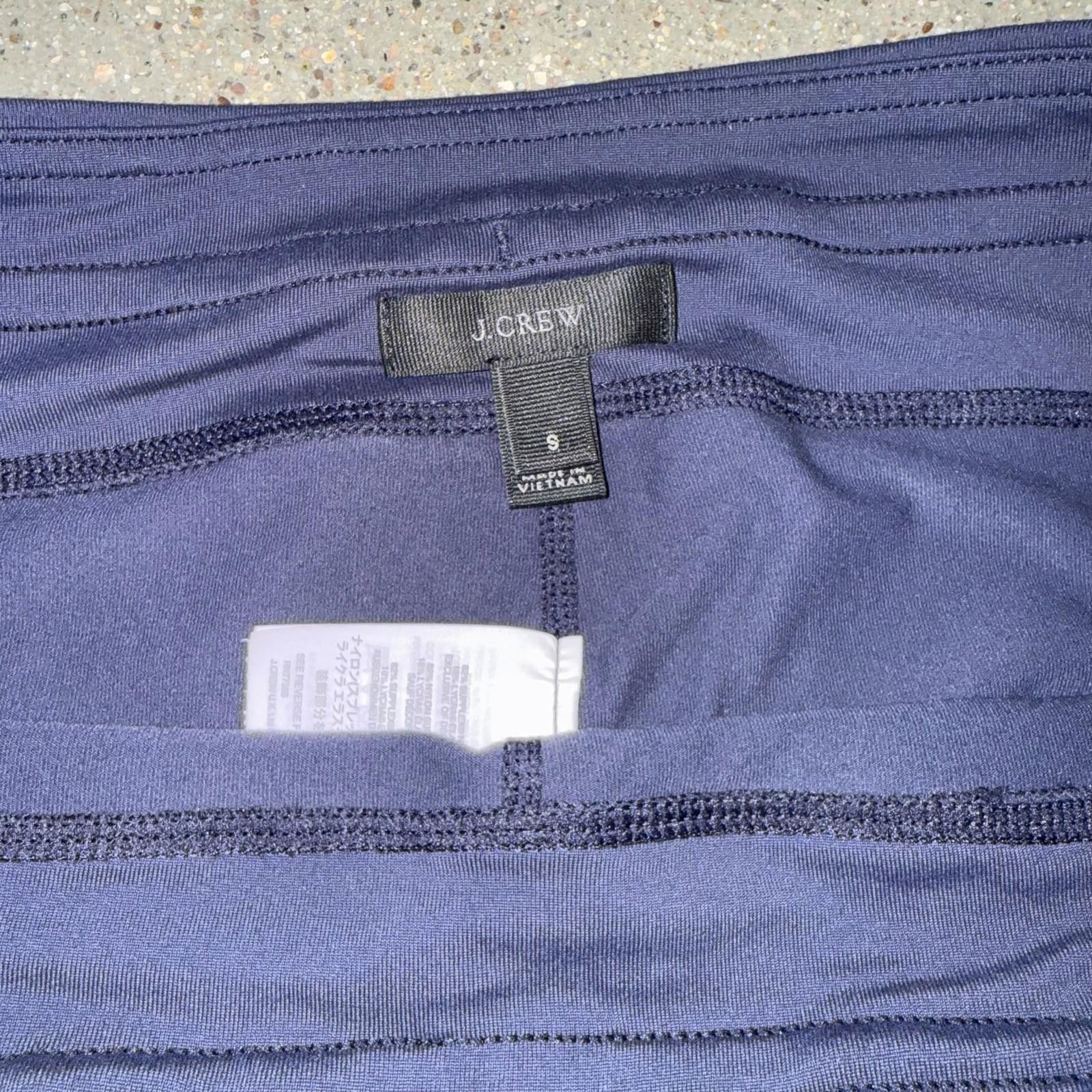 J.Crew J Crew Pants Womens S Athletic Track Leggings Stripe G9623 Size 28" / US 6 / IT 42 - 4 Thumbnail