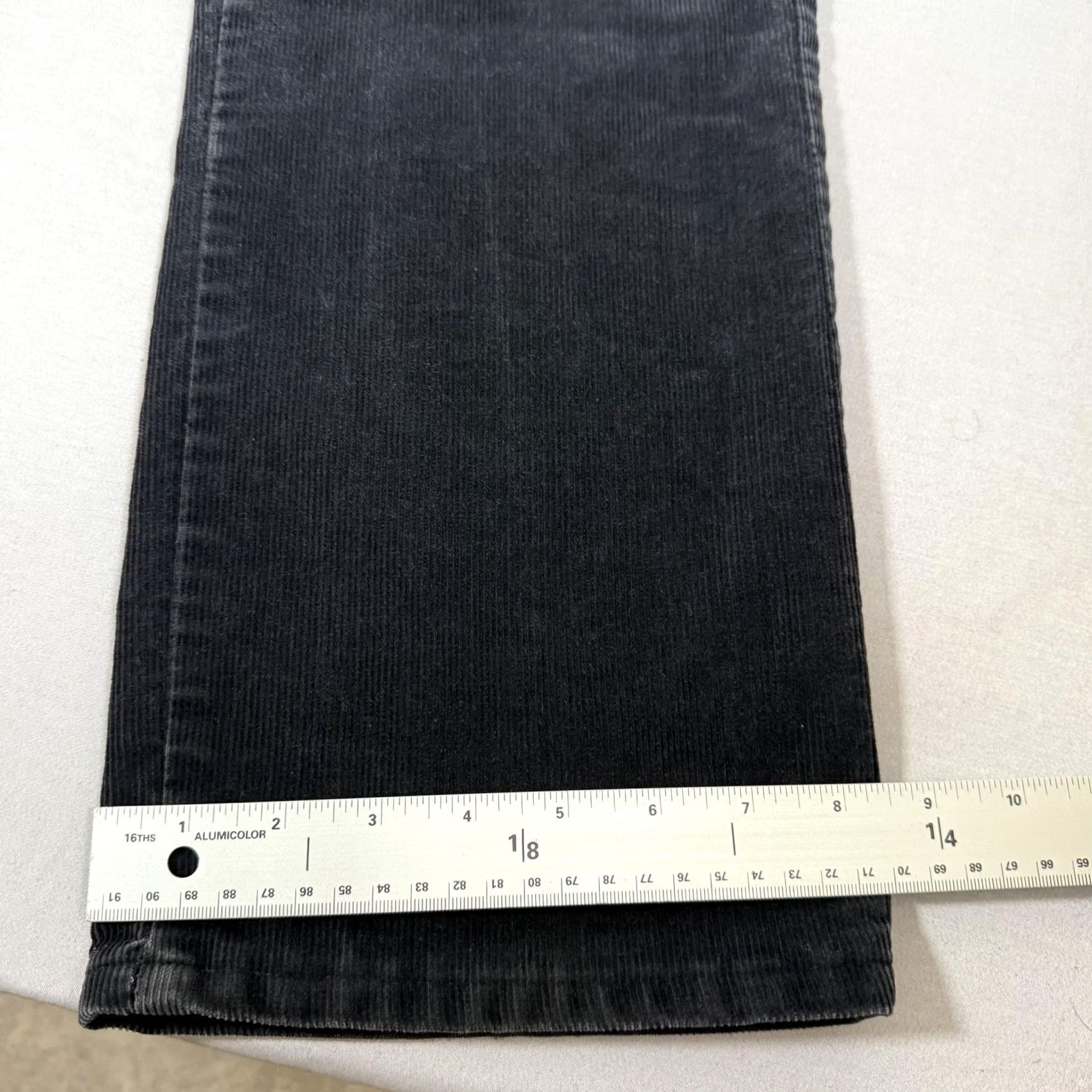 Lee VINTAGE Lee Pants Men 38x32 Black Corduroy Straight Fit 5 Pocket Western USA 80s Size US 38 / EU 54 - 6 Thumbnail
