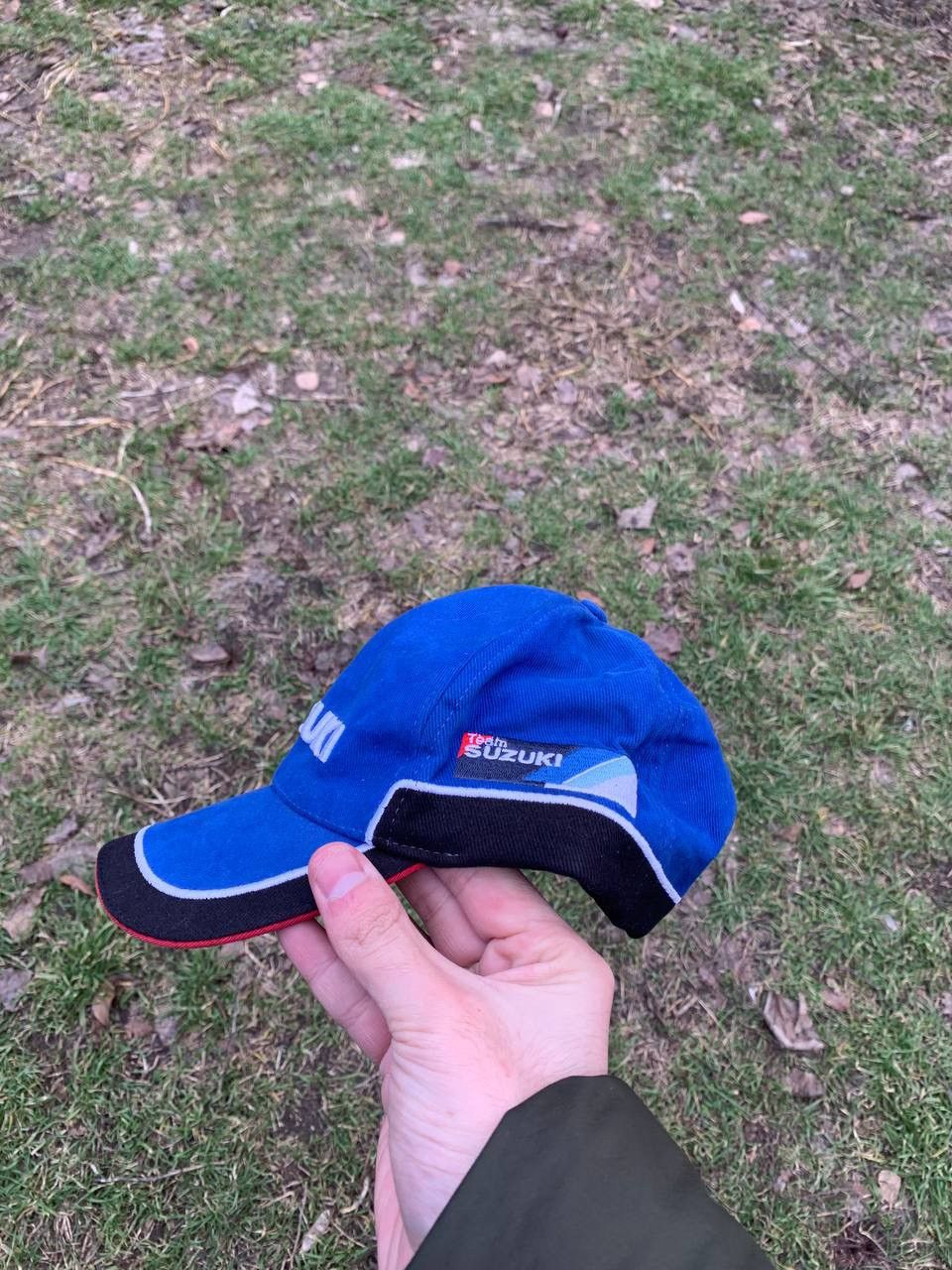 NASCAR VINTAGE SUZUKI MOTORCYCLE RETRO CAP RACING BIKE Y2K 90s USA Size ONE SIZE - 2 Thumbnail
