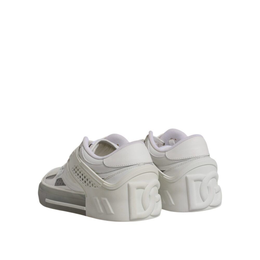 Dolce & Gabbana Dolce & Gabbana White DG Logo CUSTOM 2.Zero Sneakers Shoes Size US 6 / EU 39 - 5 Thumbnail