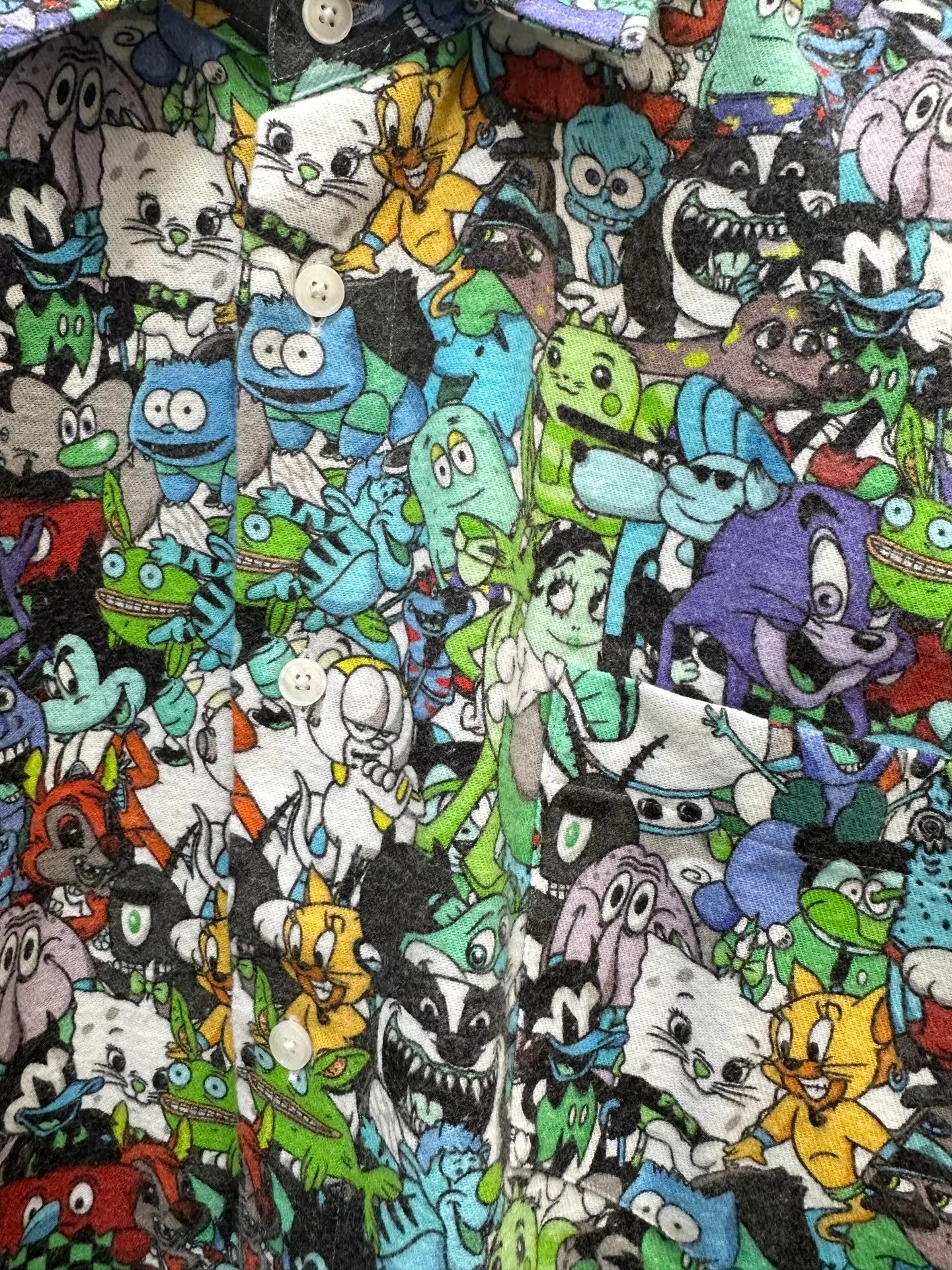 Vetements Vetements 20ss Stitched Cartoon Shirt Size US XS / EU 42 / 0 - 3 Thumbnail