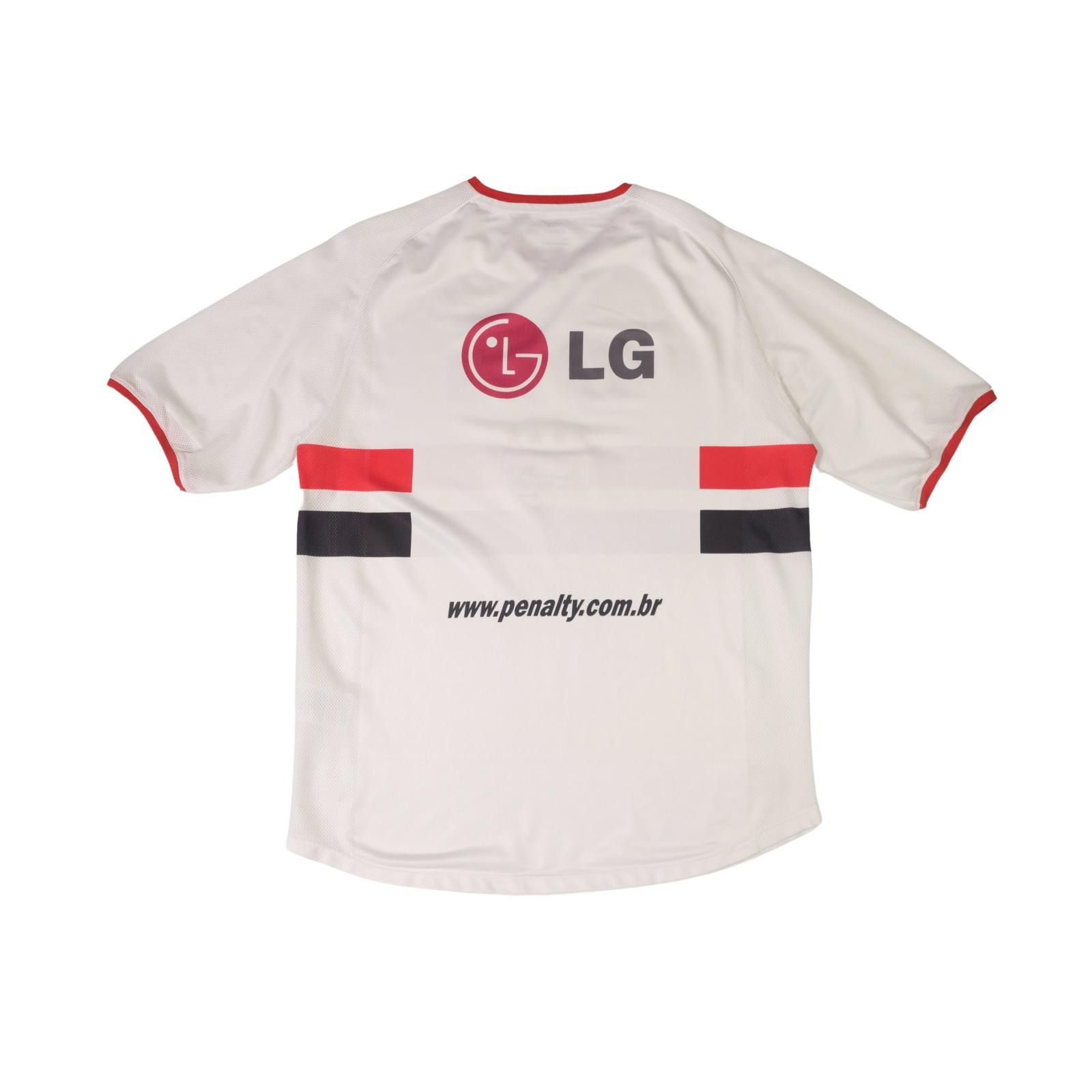 Penalty 2002/03 Sao Paulo Brazil Home Shirt (L) Size US L / EU 52-54 / 3 - 2 Thumbnail