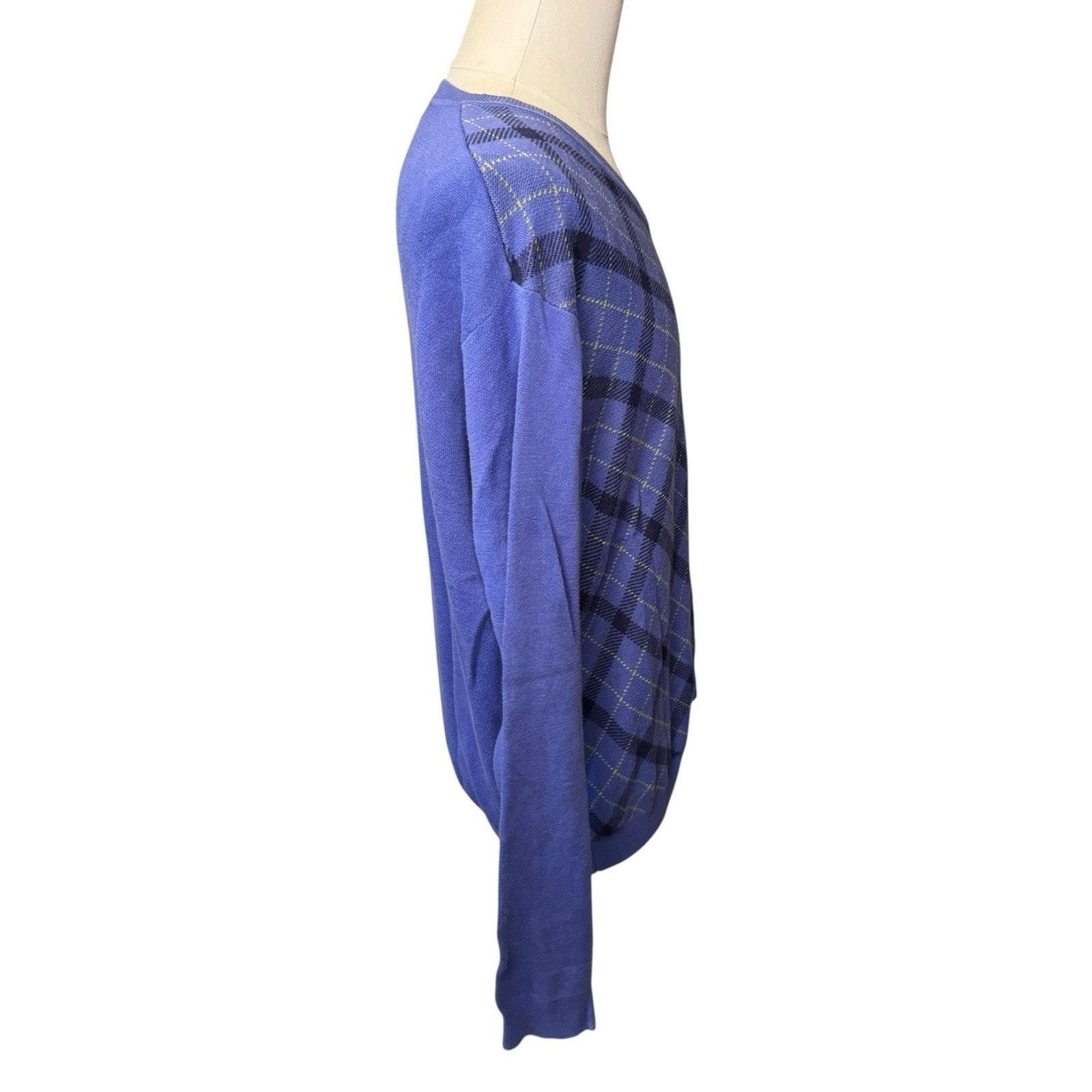 Other Payne Stewart Golf Sweater Purple Argyle V-Neck Cotton Size US L / EU 52-54 / 3 - 5 Thumbnail