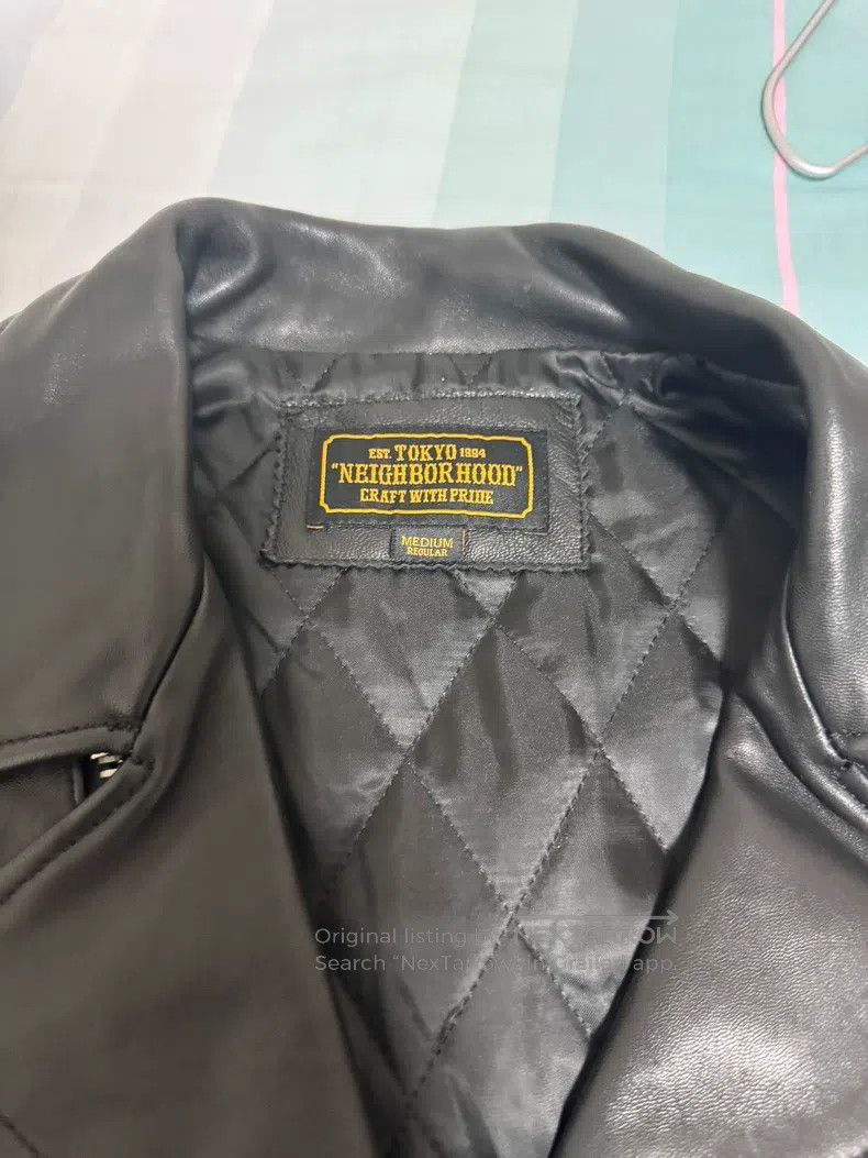 Neighborhood Neighborhood Lamb Leather Biker Jacket Size US M / EU 48-50 / 2 - 2 Thumbnail