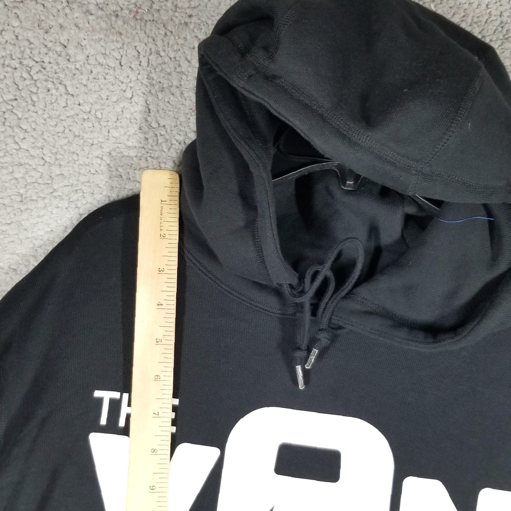 Nike VINTAGE Nike Hoodie Mens 3XL Black Club Fleece Swoosh THE VAN Graphic AJ8321-010 Size US XXL / EU 58 / 5 - 3 Thumbnail
