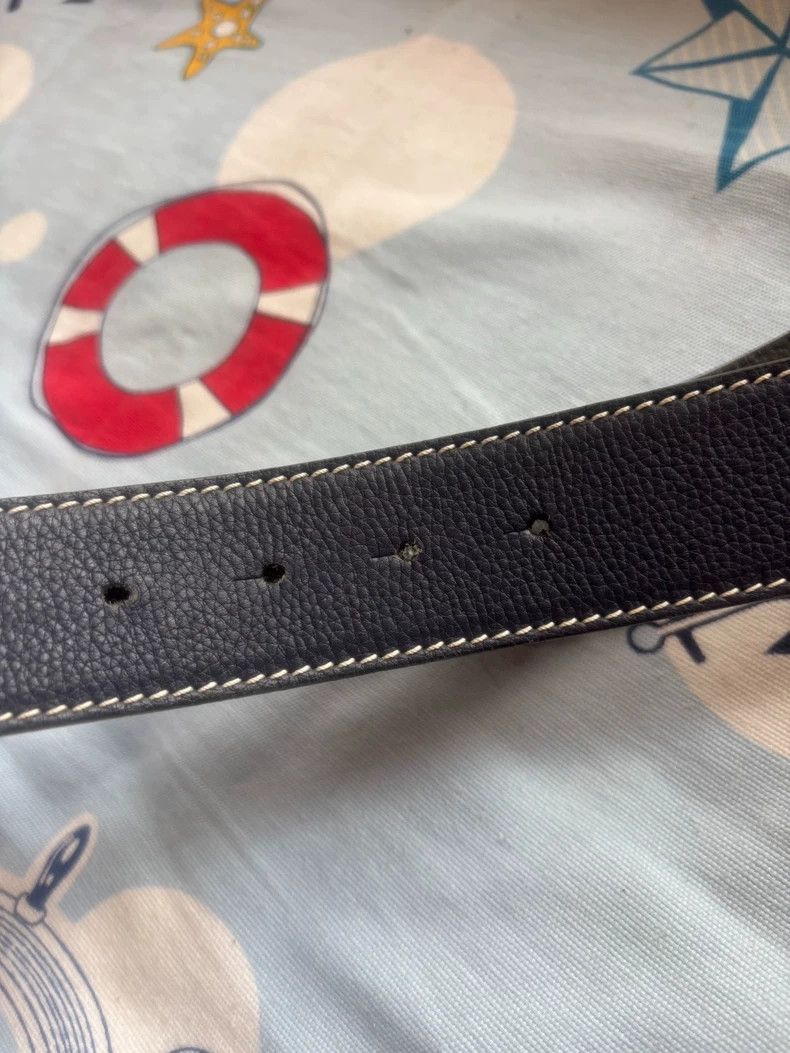 Loewe LOEWE size 85 Navy Blue Belt, Size ONE SIZE - 3 Thumbnail