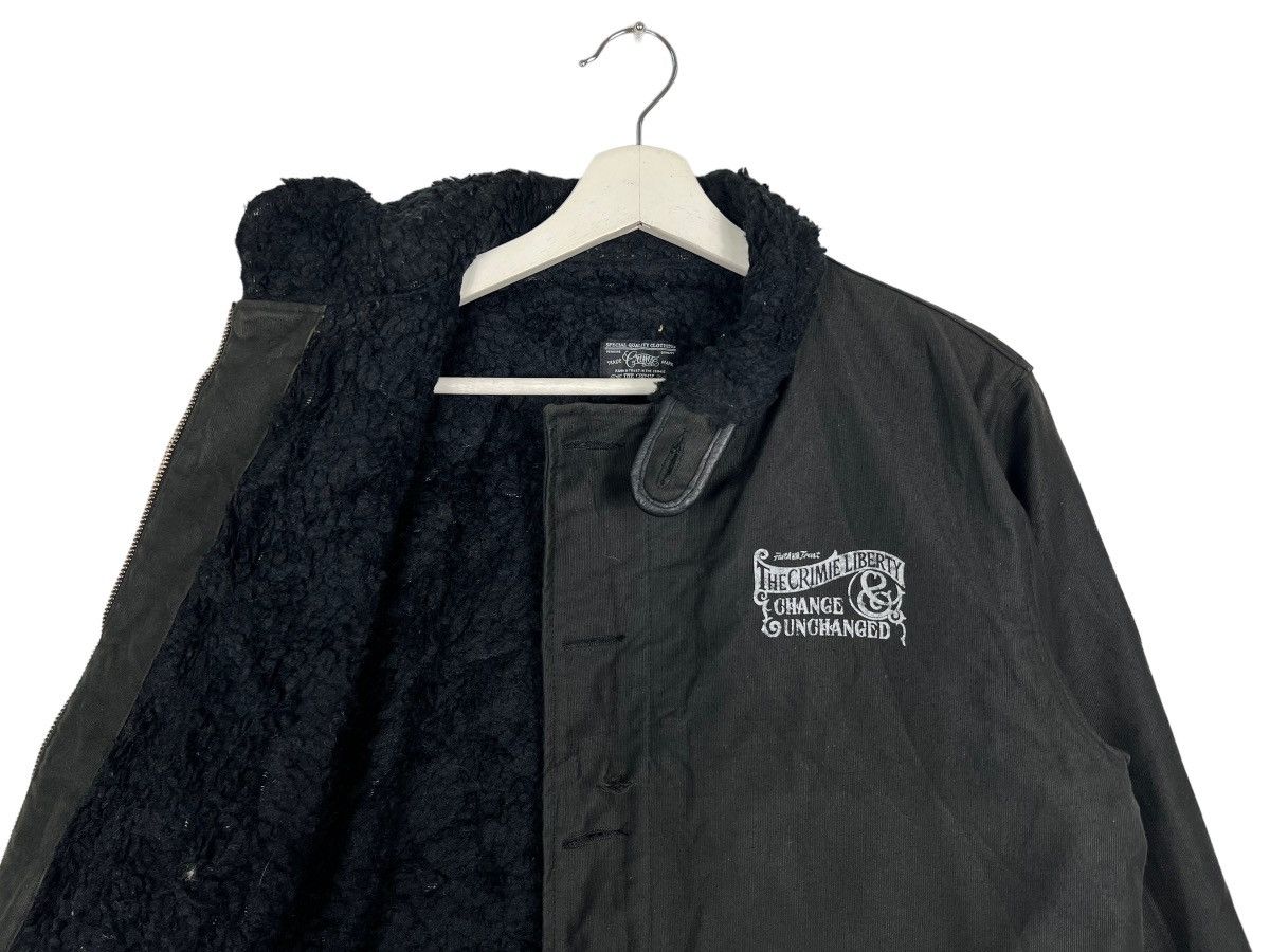 Japanese Brand THE CRIMIE LIBERTY RIDER MOTO N1 DECK JACKET MADE IN JAPAN Size US L / EU 52-54 / 3 - 12 Thumbnail