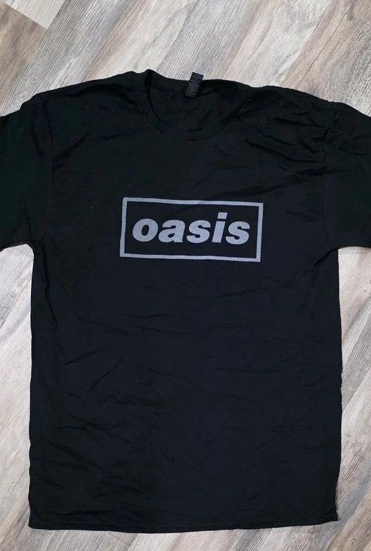 Band Tees Oasis 2025 Tour Shirt X-Large. Double sided. Size US XL / EU 56 / 4 - 1 Thumbnail
