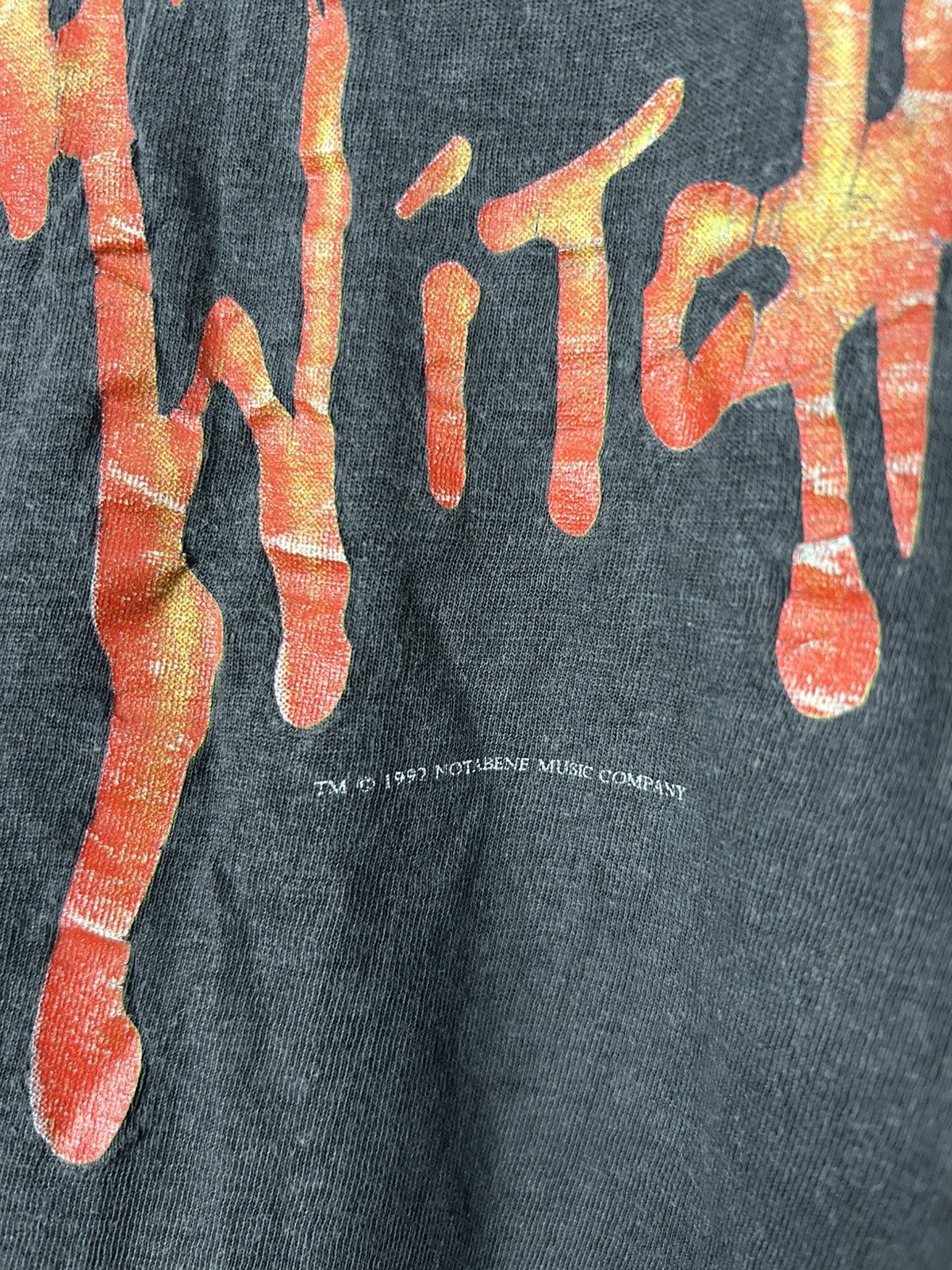 Band Tees × Vintage Vintage Which Witch 1992 Single Stitch Rock Band Tee Movie Size US XL / EU 56 / 4 - 4 Thumbnail