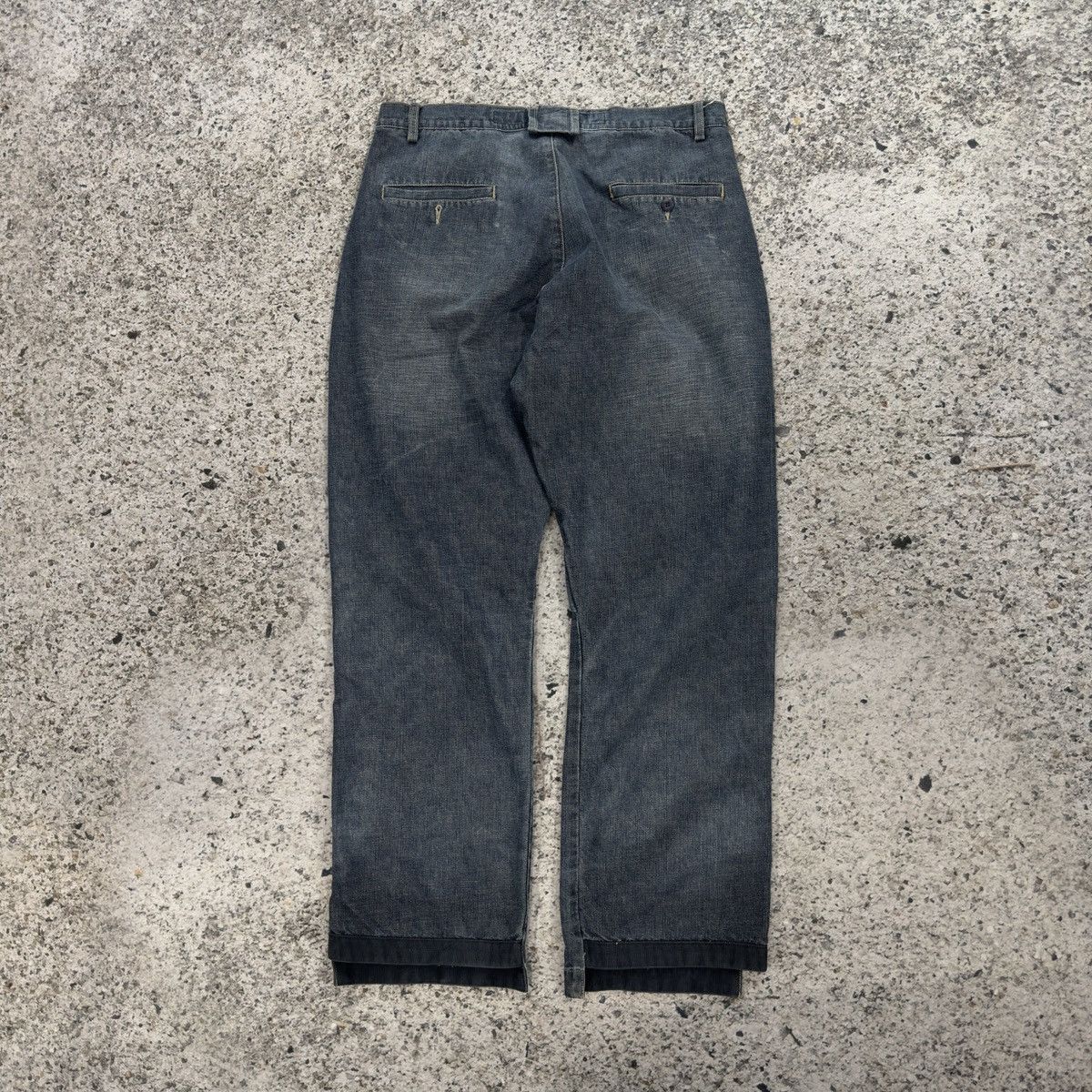 Marithe + Francois Girbaud 90s Y2K Marithe Francois Girbaud Cargo Jeans Skater Size US 34 / EU 50 - 10 Thumbnail