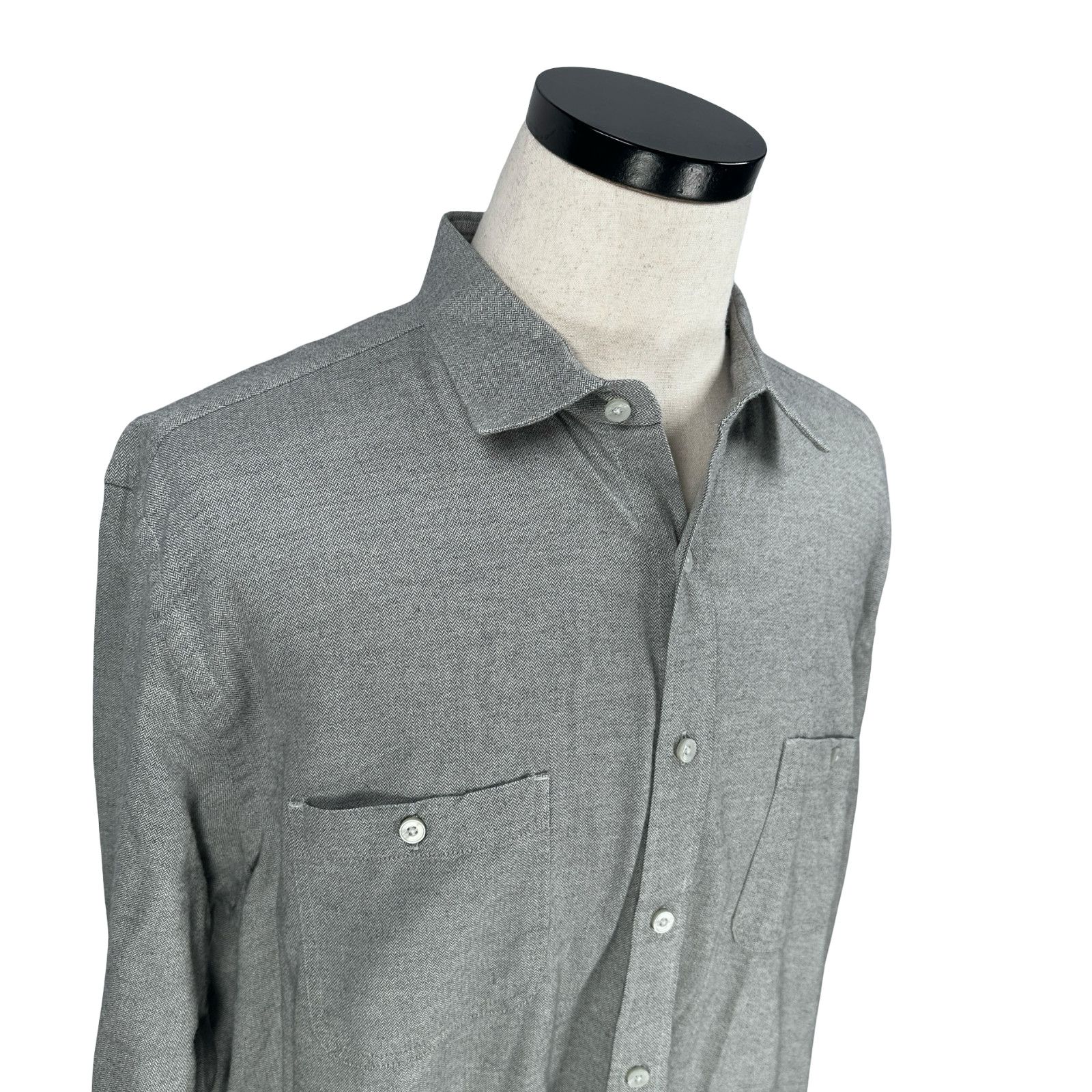 UNTUCKit Untuckit Flannel Shirt Mens 2XLT 2XL XXL Tall Gray Cotton Size US XXL / EU 58 / 5 - 2 Thumbnail