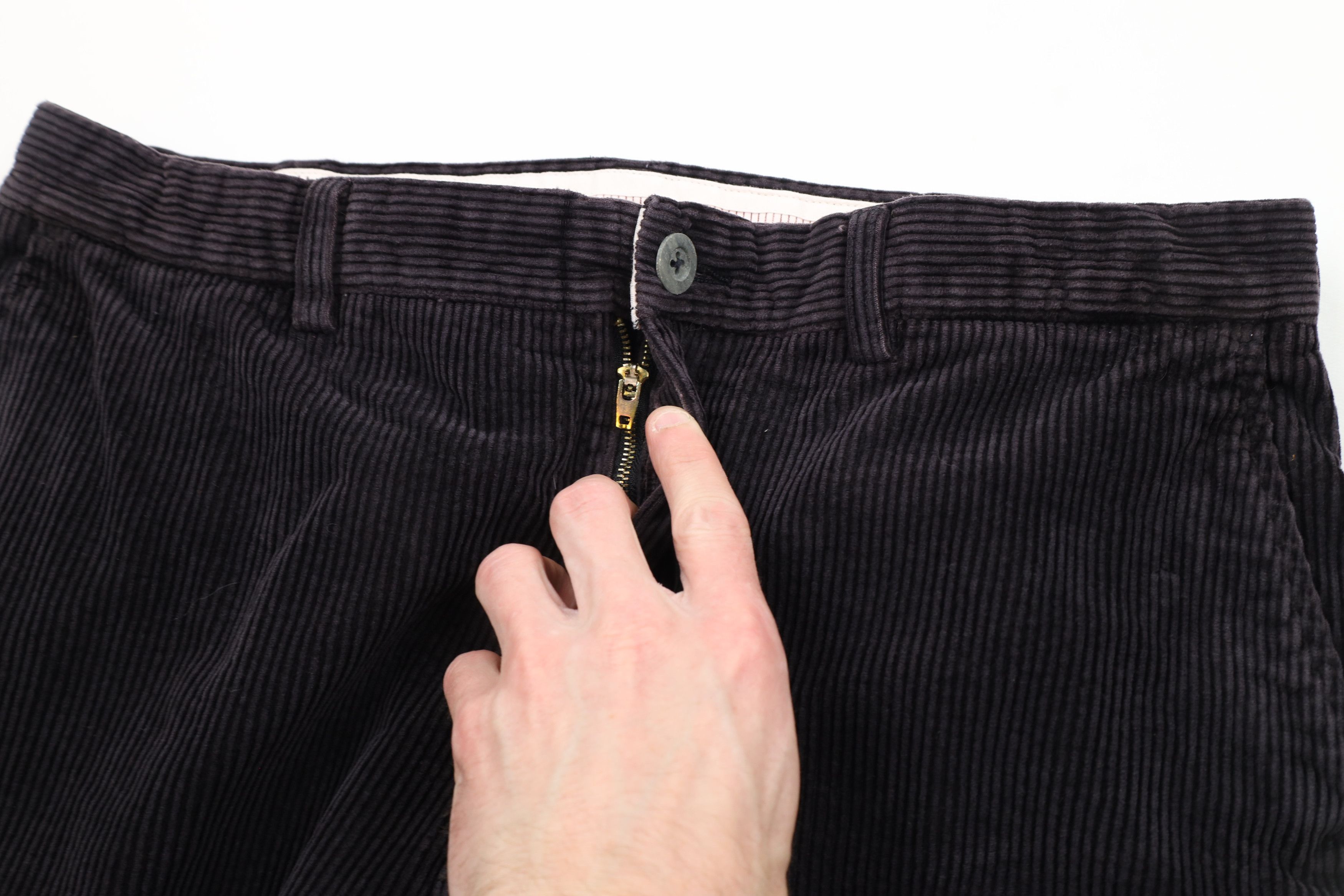 Vintage Vintage 90s Streetwear Heavyweight Corduroy Pants Purple Size US 36 / EU 52 - 5 Thumbnail