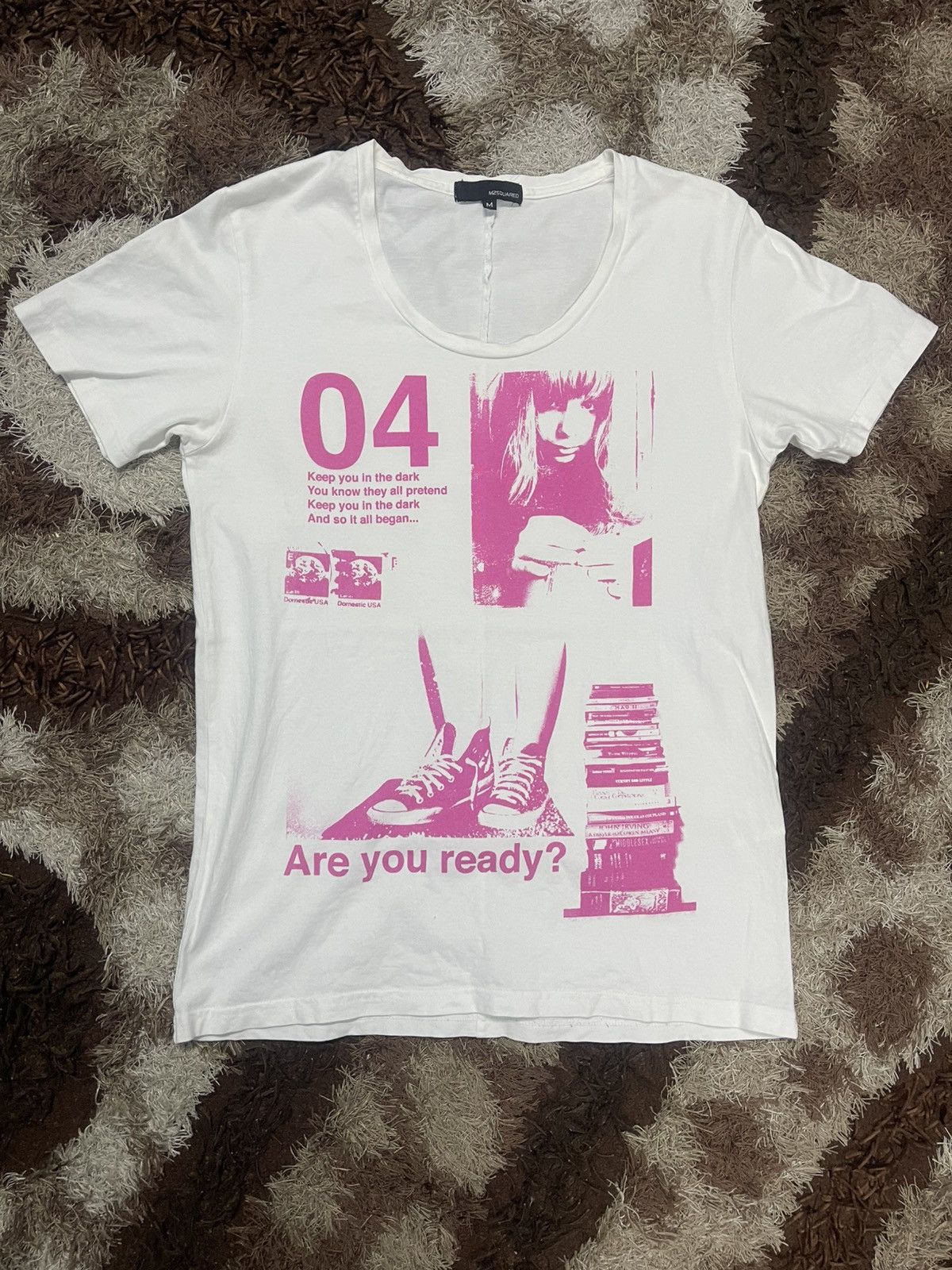 🔥HOT🇯🇵🔥VINTAGE DSQUARED TEE VERY RARE