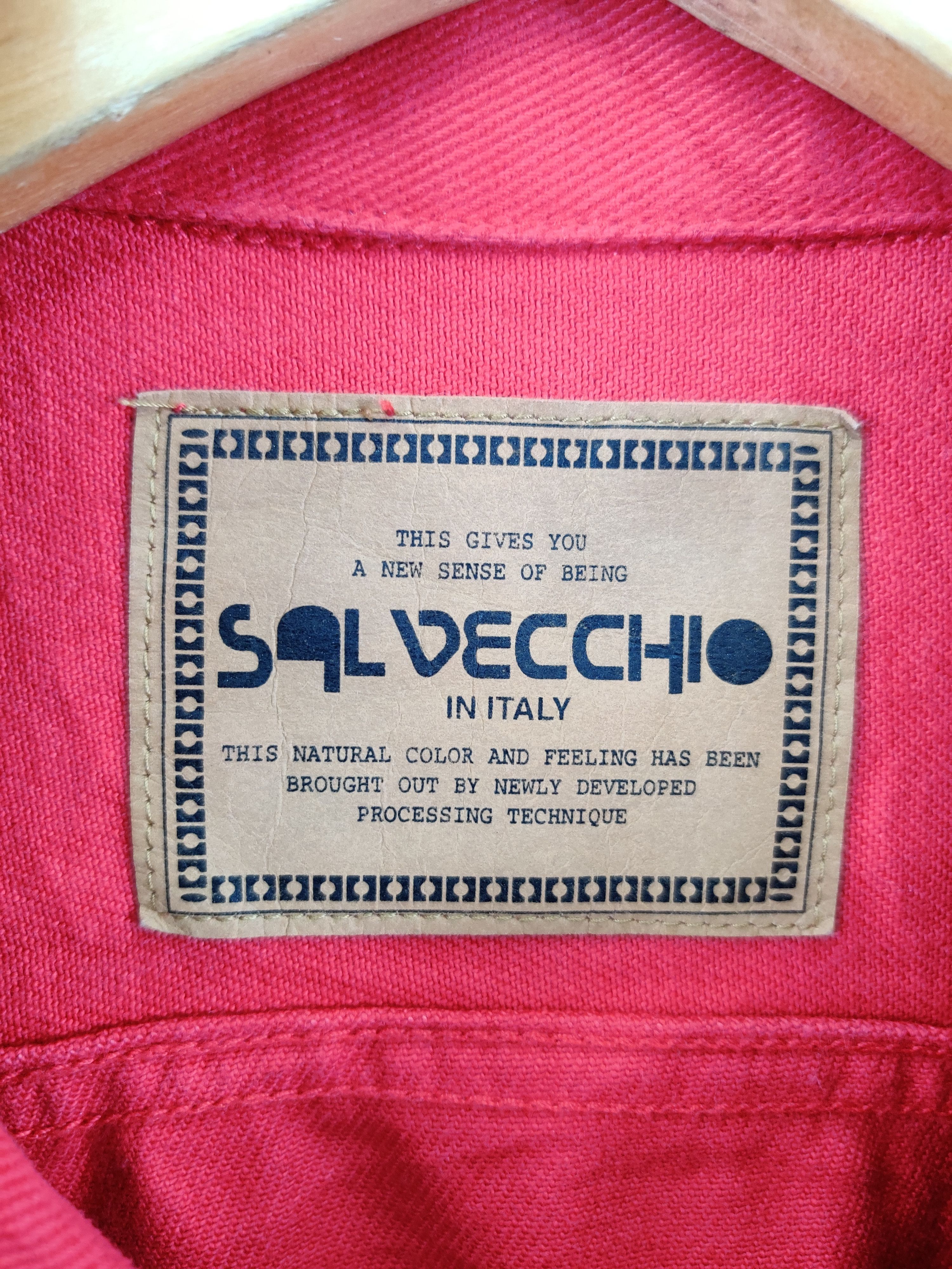 Japanese Brand Salvecchi Sun Faded Denim Trucker Jacket Size US L / EU 52-54 / 3 - 11 Thumbnail