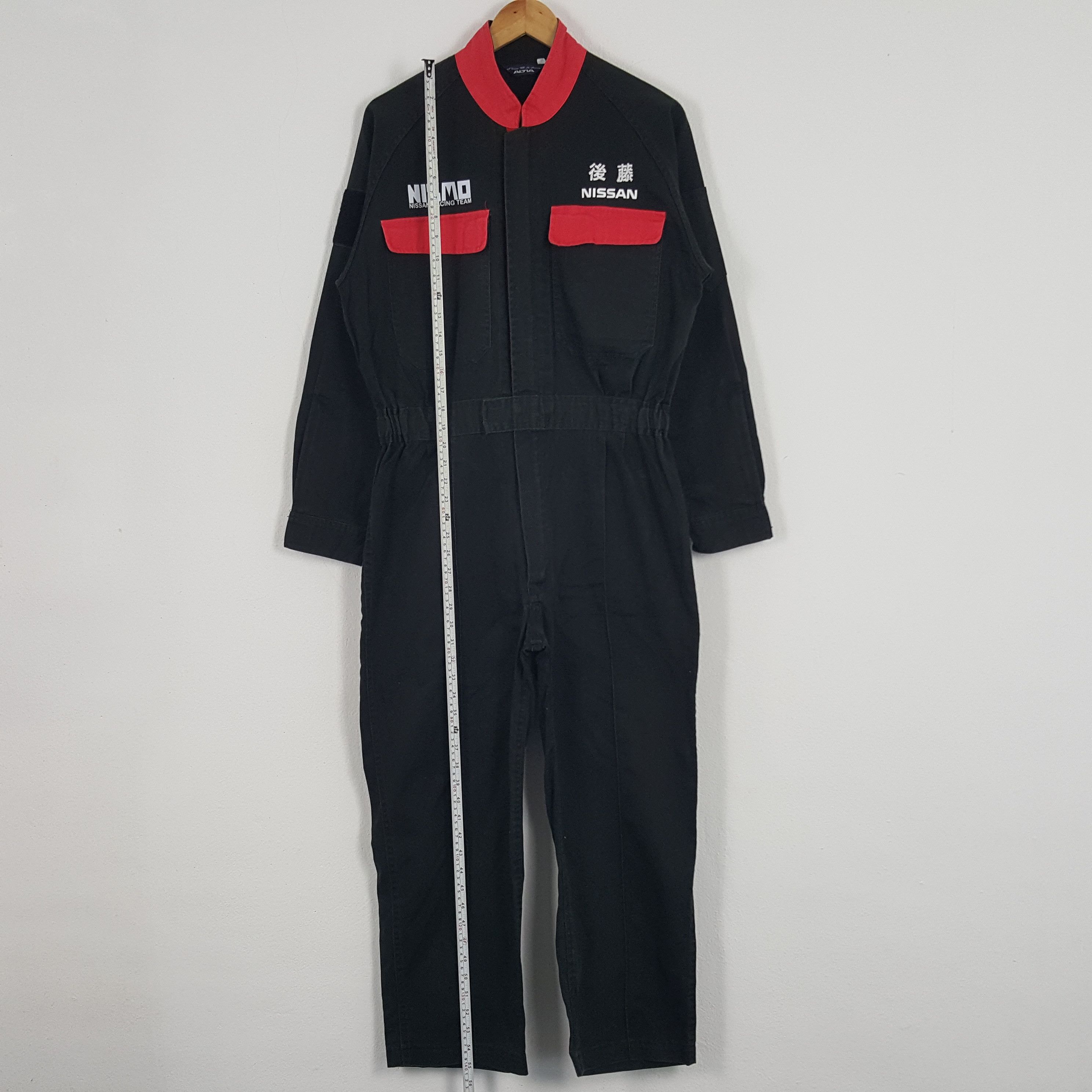 Japanese Brand × Vintage Vintage Nismo Nissan Japanese Racing Team Coverall Jacket Size US M / EU 48-50 / 2 - 7 Thumbnail