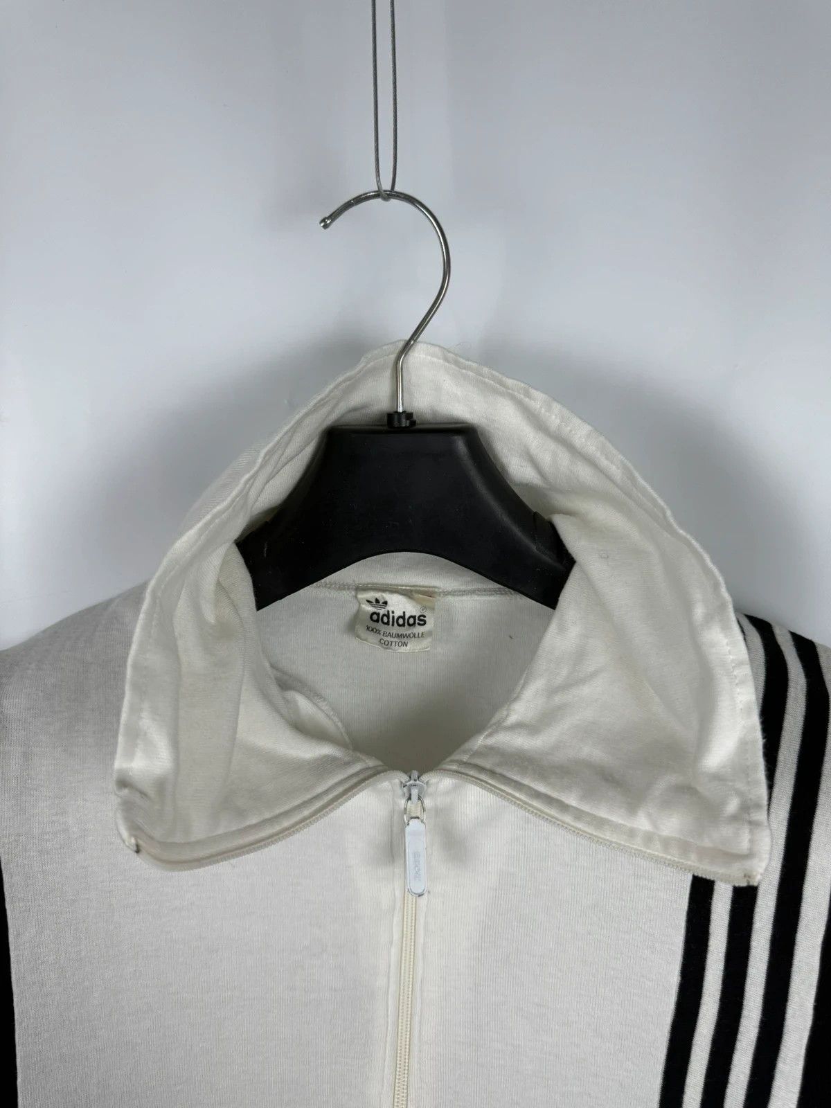 Adidas Adidas Vintage 1980s Made in Yugoslavia Full Zip Jumper Size US L / EU 52-54 / 3 - 4 Thumbnail