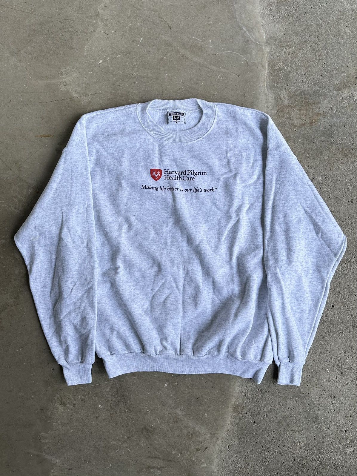Lee × Vintage Vintage Harvard Crewneck Sweater Size XL Size US XL / EU 56 / 4 - 1 Thumbnail