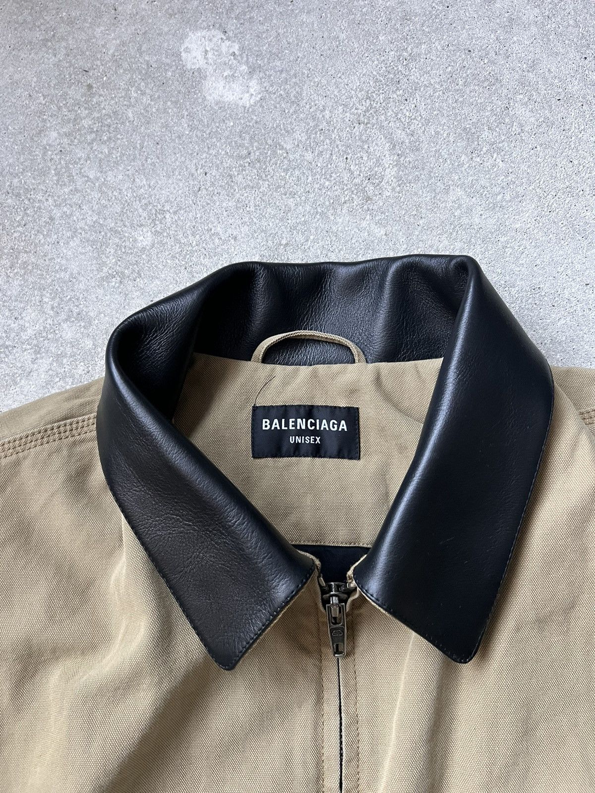 Balenciaga Balenciaga Worker Jacket Canvas Size US L / EU 52-54 / 3 - 7 Thumbnail