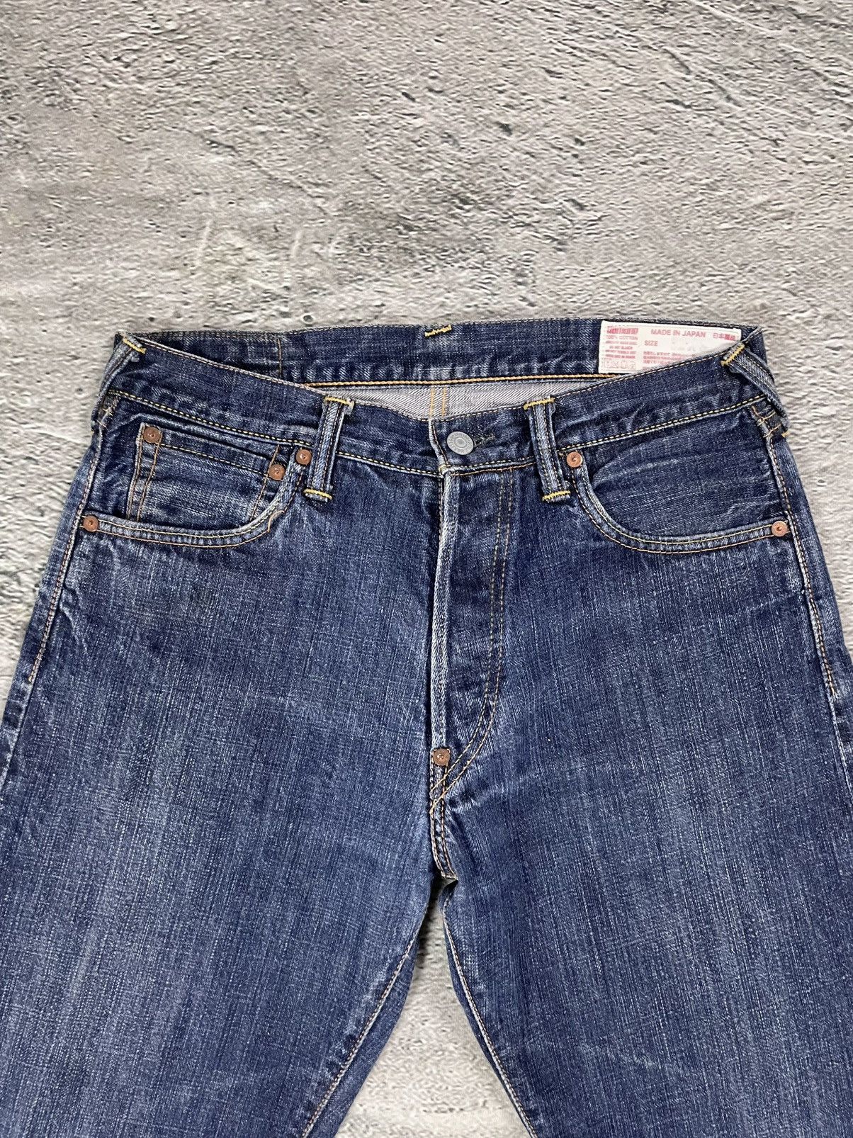 Evisu Evisu Yamane jeans vintage design selvedge seagull Size US 30 / EU 46 - 7 Thumbnail