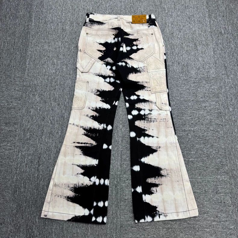 Louis Vuitton louis vuitton Tie-dyed flared jeans 2501-Nextarrow Size US 29 - 4 Thumbnail
