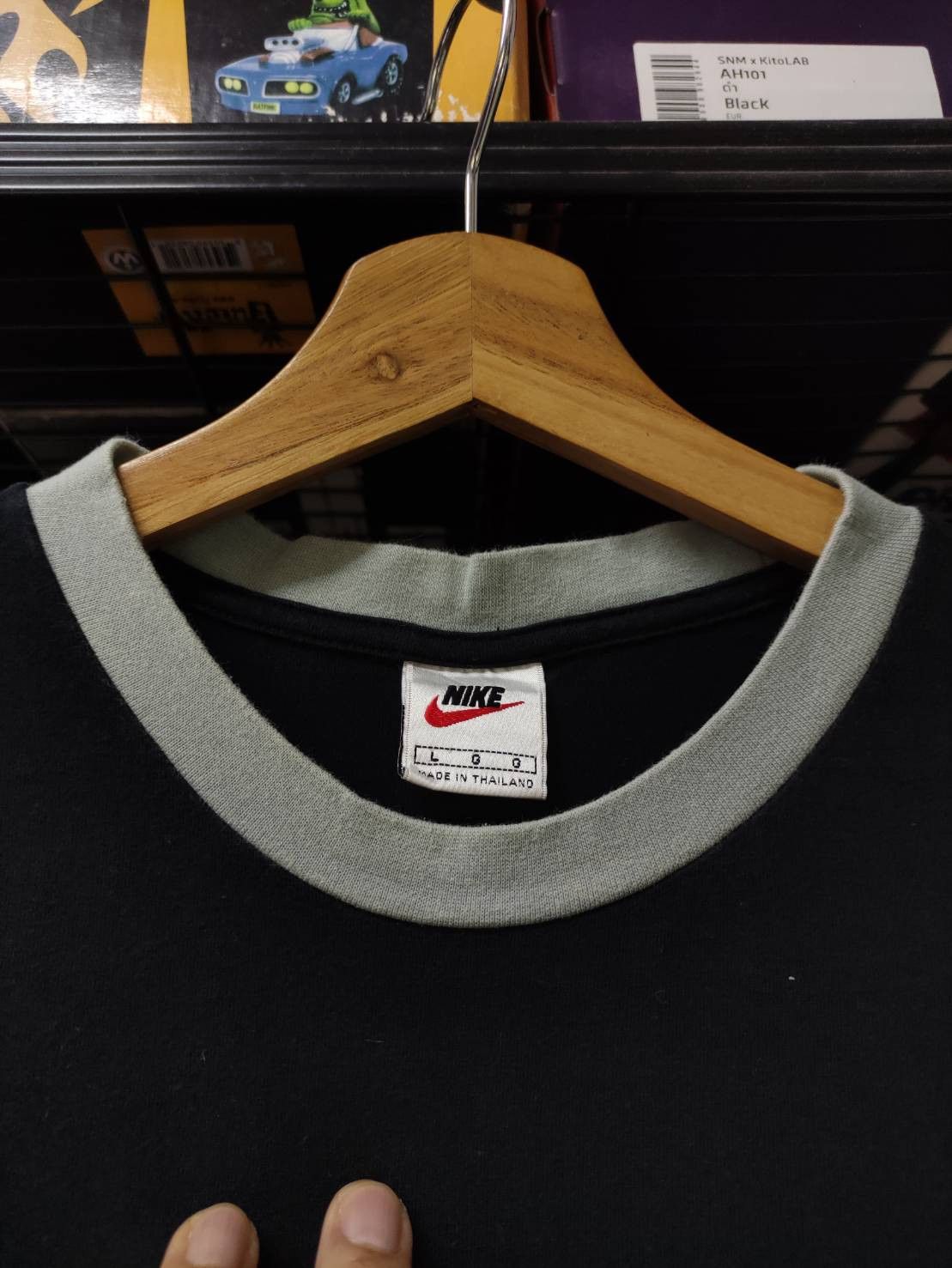 Nike Vtg 90's Nike "Just Do It " Logo T-Shirt Size US L / EU 52-54 / 3 - 5 Thumbnail
