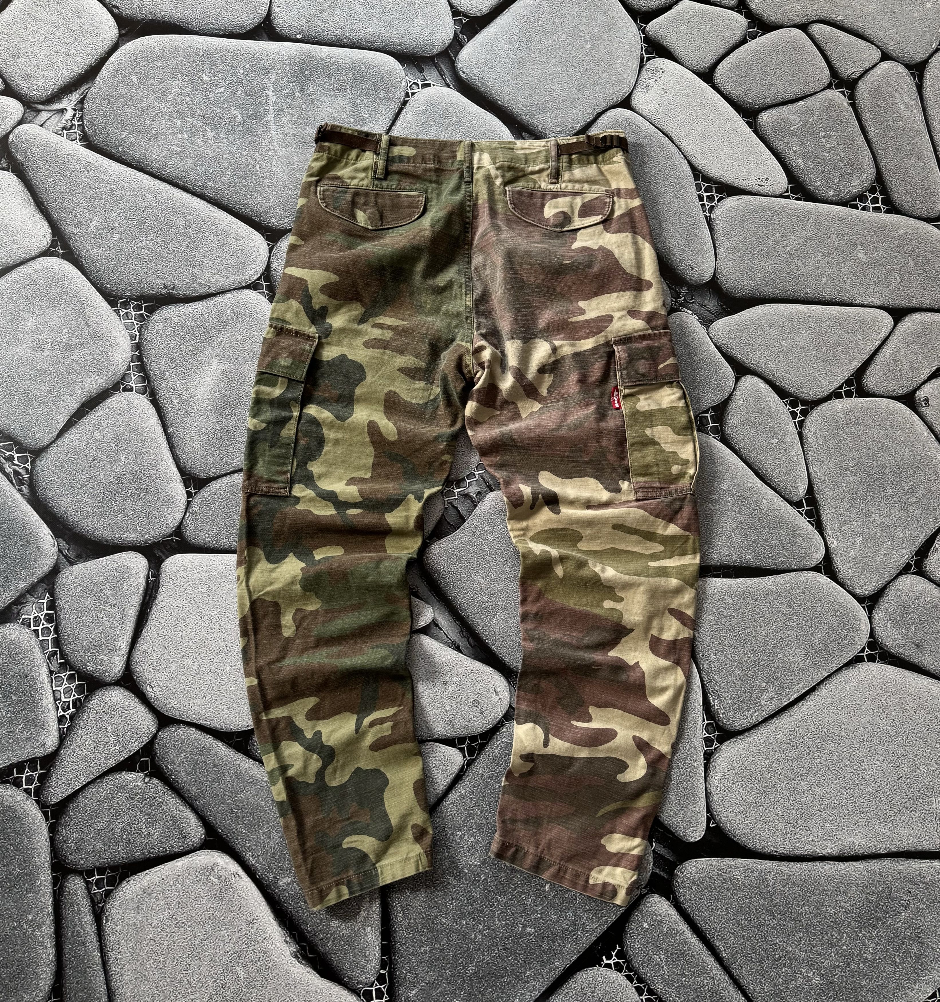 Levi's LEVI'S CAMO CARGO PANTS MILITARY VINTAGE Size US 32 / EU 48 - 2 Thumbnail