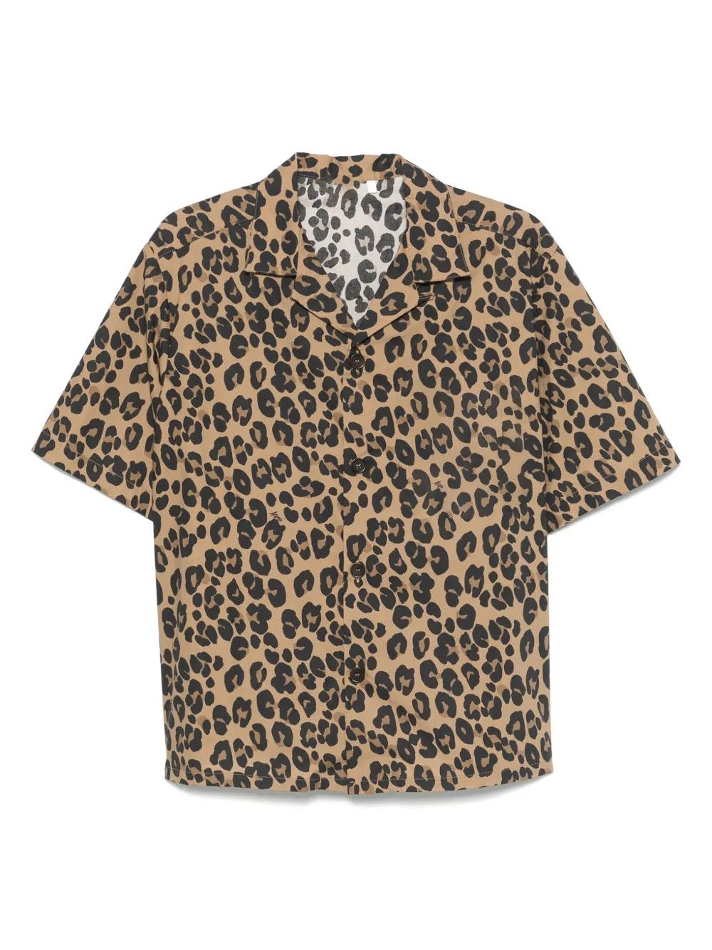 Other Brown Leopard-Print Shirt – Statement Men’s Streetwear Size US S / EU 44-46 / 1 - 3 Thumbnail