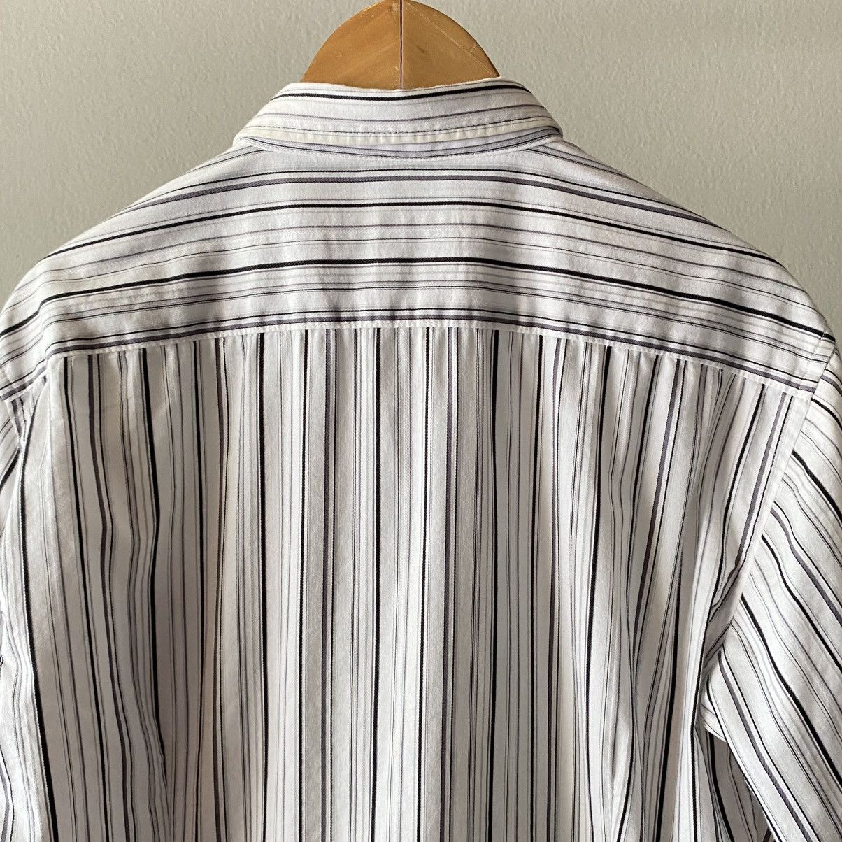 Tornado Mart TORNADO MART Striped 3/4 Sleeve Shirt Size L / US 10 / IT 46 - 16 Thumbnail