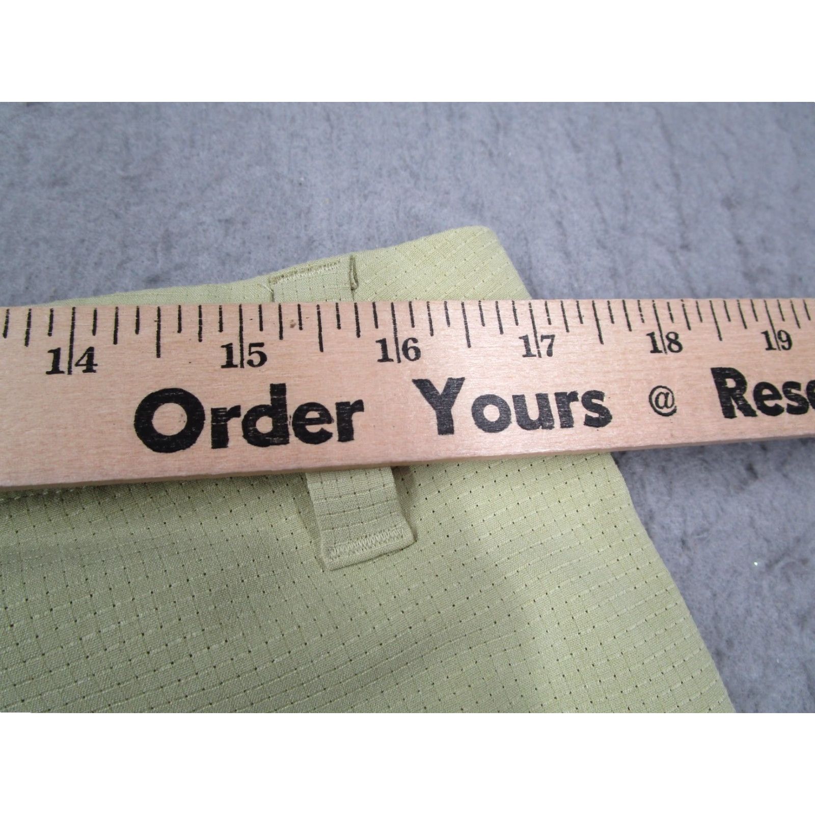 Lululemon Lululemon Commission Short Mens 34 Green Chino Stretch Golf Casual 9" Zip Pocket Size US 34 / EU 50 - 7 Thumbnail