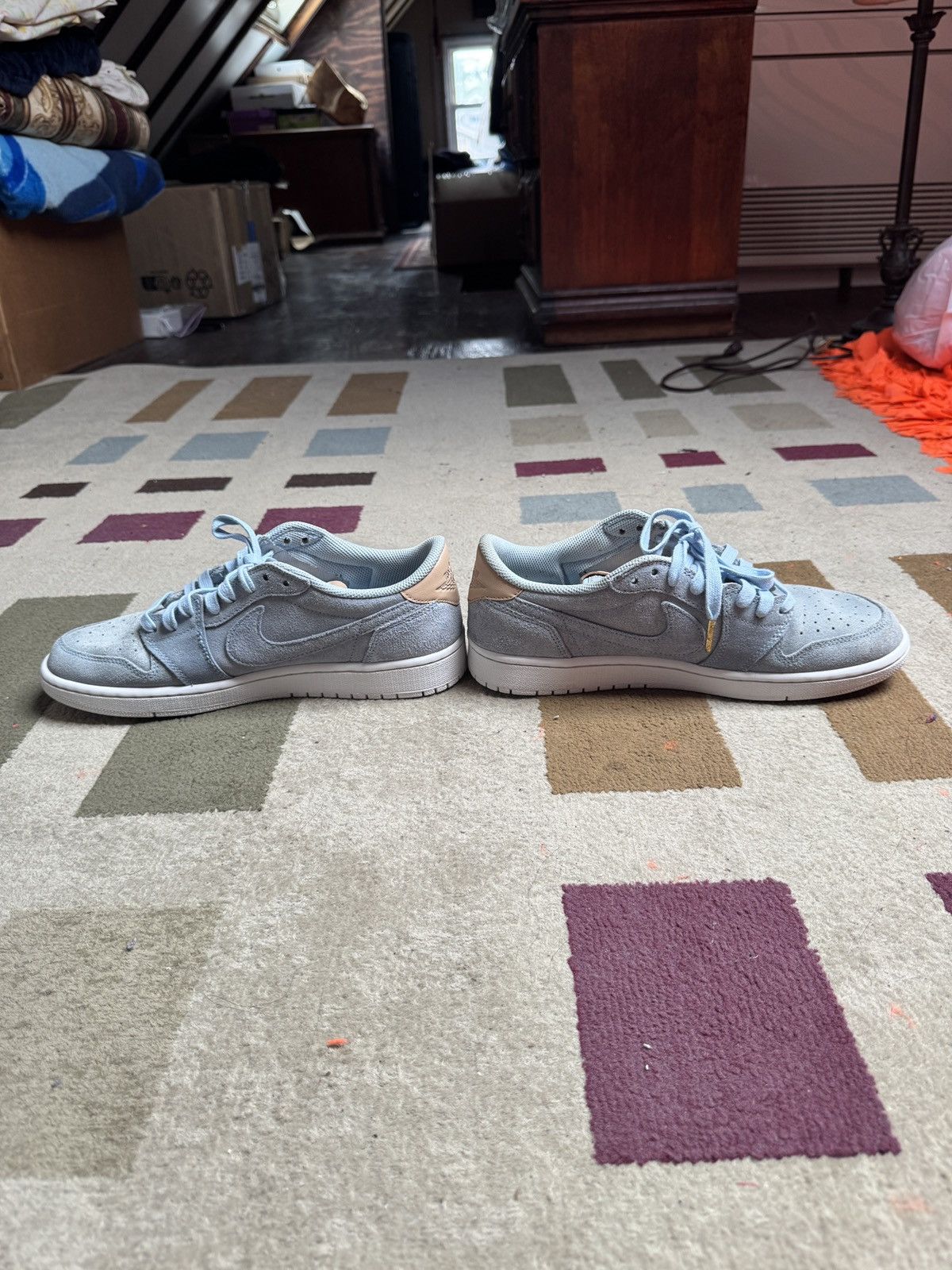 Jordan Brand Jordan 1 Retro Low OG Ice Blue Size US 9 / EU 42 - 4 Thumbnail