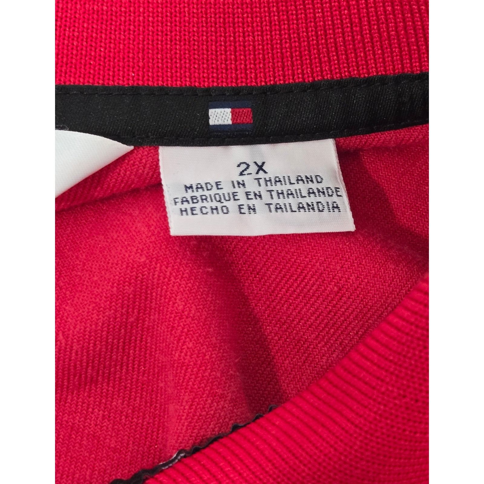 Tommy Hilfiger Tommy Hilfiger Red Velour Full Zip Women's Jacket 2X Plus Size XXL / US 16-18 / IT 52-54 - 5 Thumbnail
